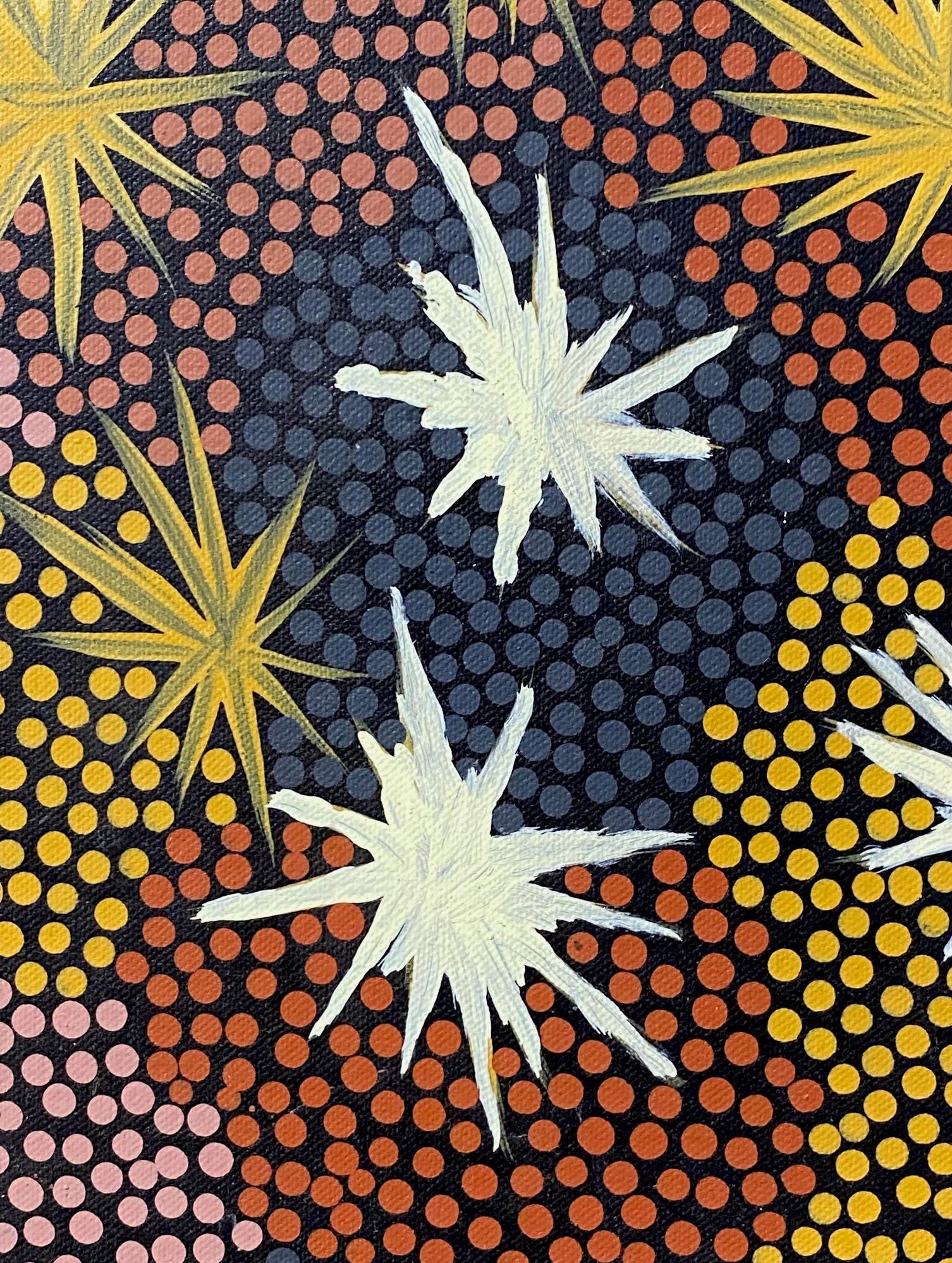 Clifford Possum Tjapaltjarri Indigenous Aboriginal Art Large Original Painting For Sale 1