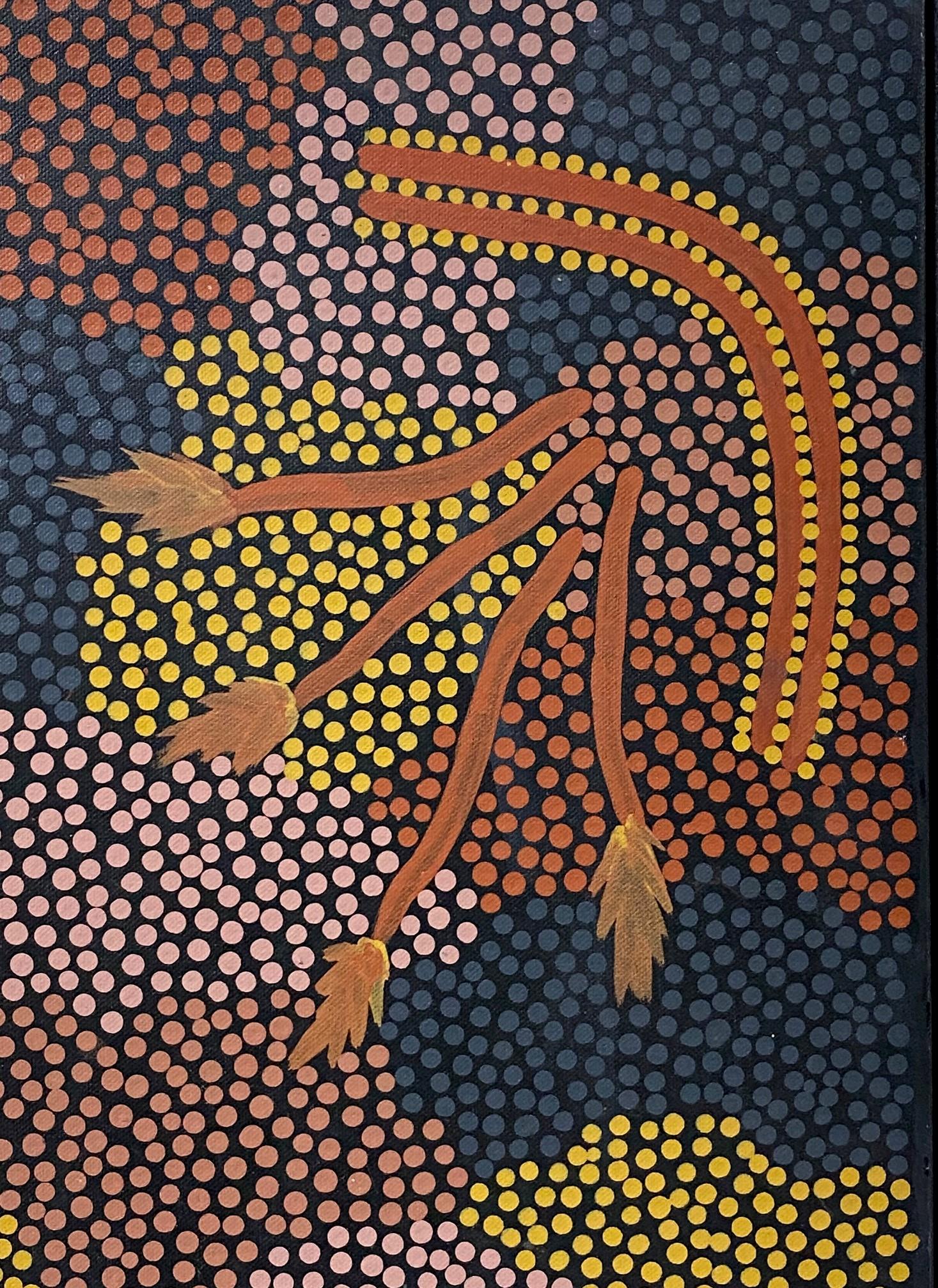 Clifford Possum Tjapaltjarri Indigenous Aboriginal Art Large Original Painting For Sale 2