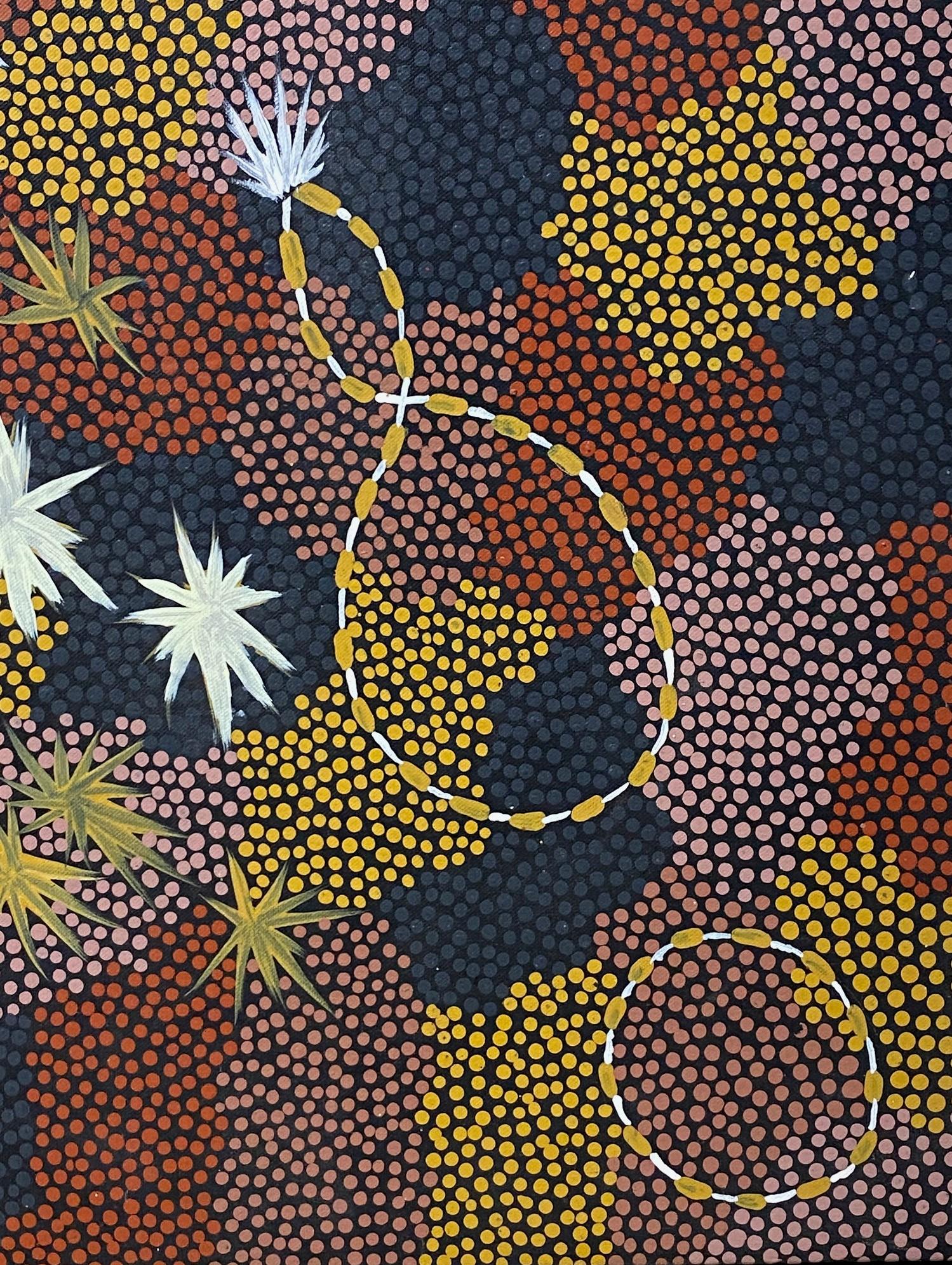 20th Century Clifford Possum Tjapaltjarri Indigenous Aboriginal Art Large Original Painting For Sale