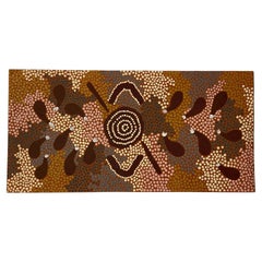 Clifford Possum Tjapaltjarri Signed Indigenous Aboriginal Art Original Painting 