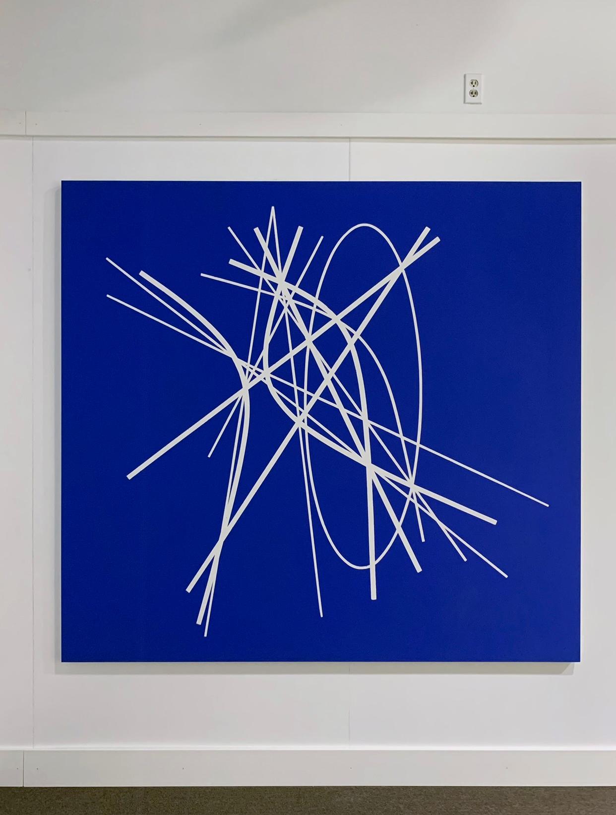 nach Kandinsky (Geometrische Abstraktion), Painting, von Clifford Singer