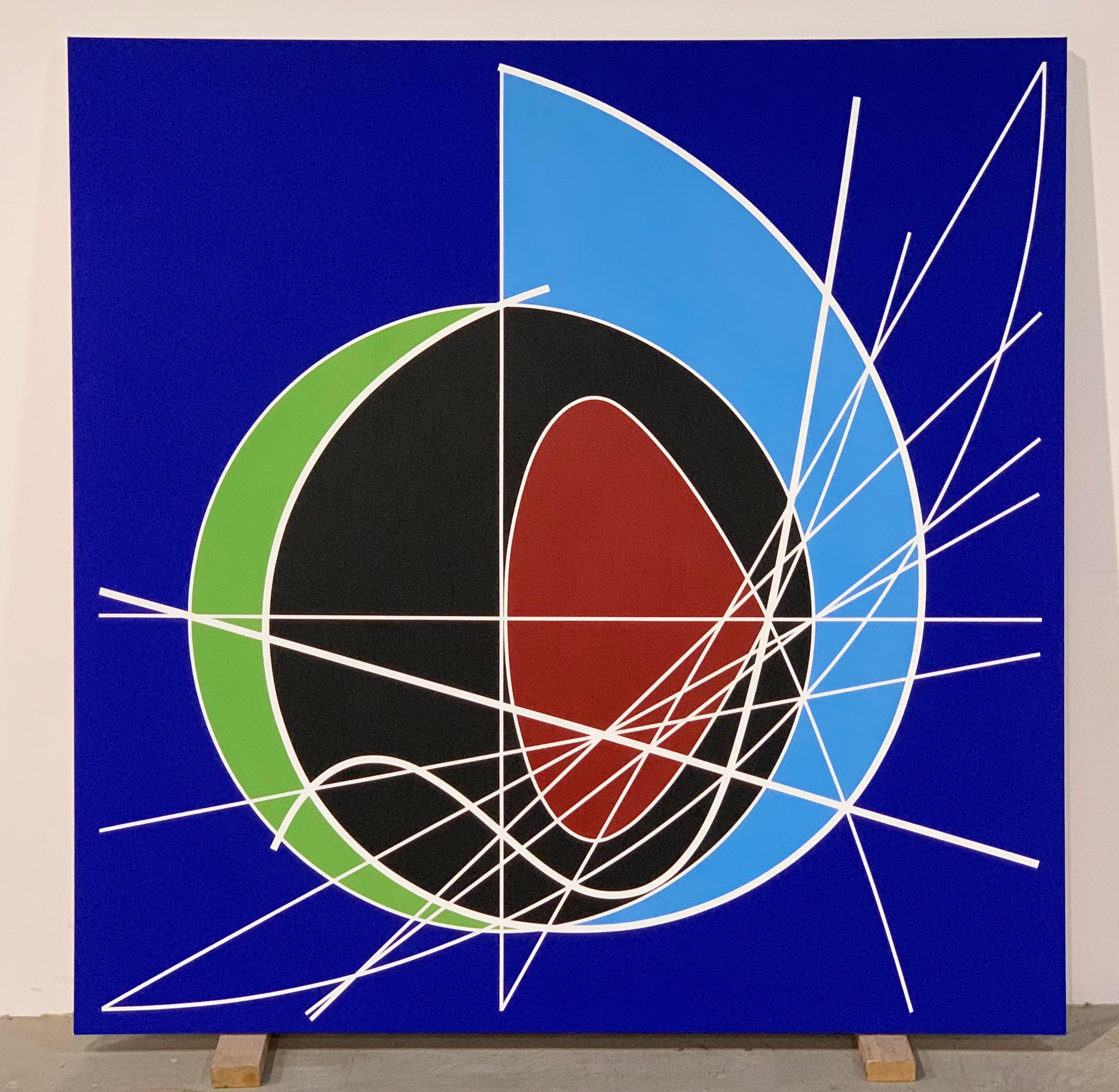 Clifford Singer Abstract Painting – Kontinuität
