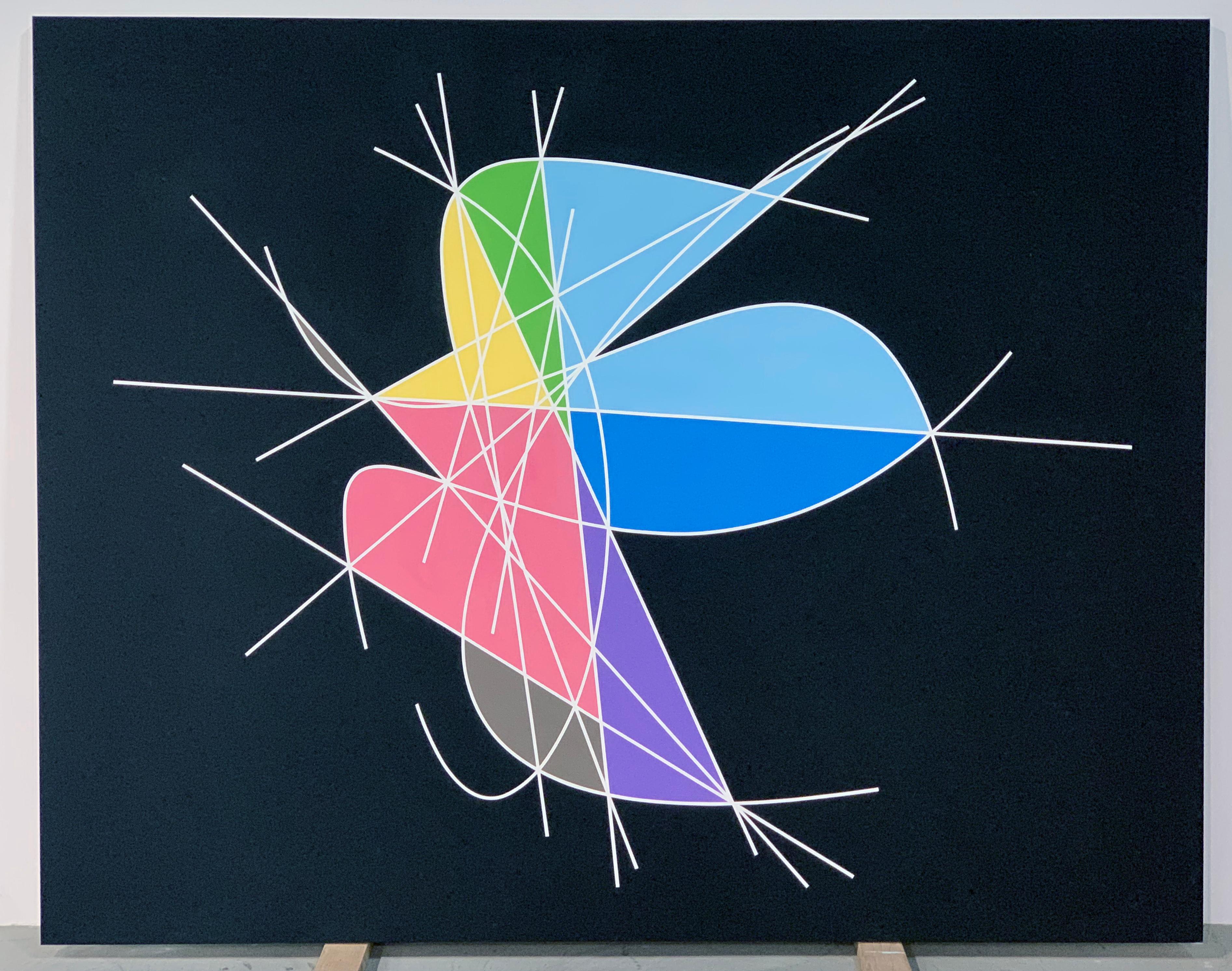 Abstract Painting di Clifford Singer - A Space n. 76