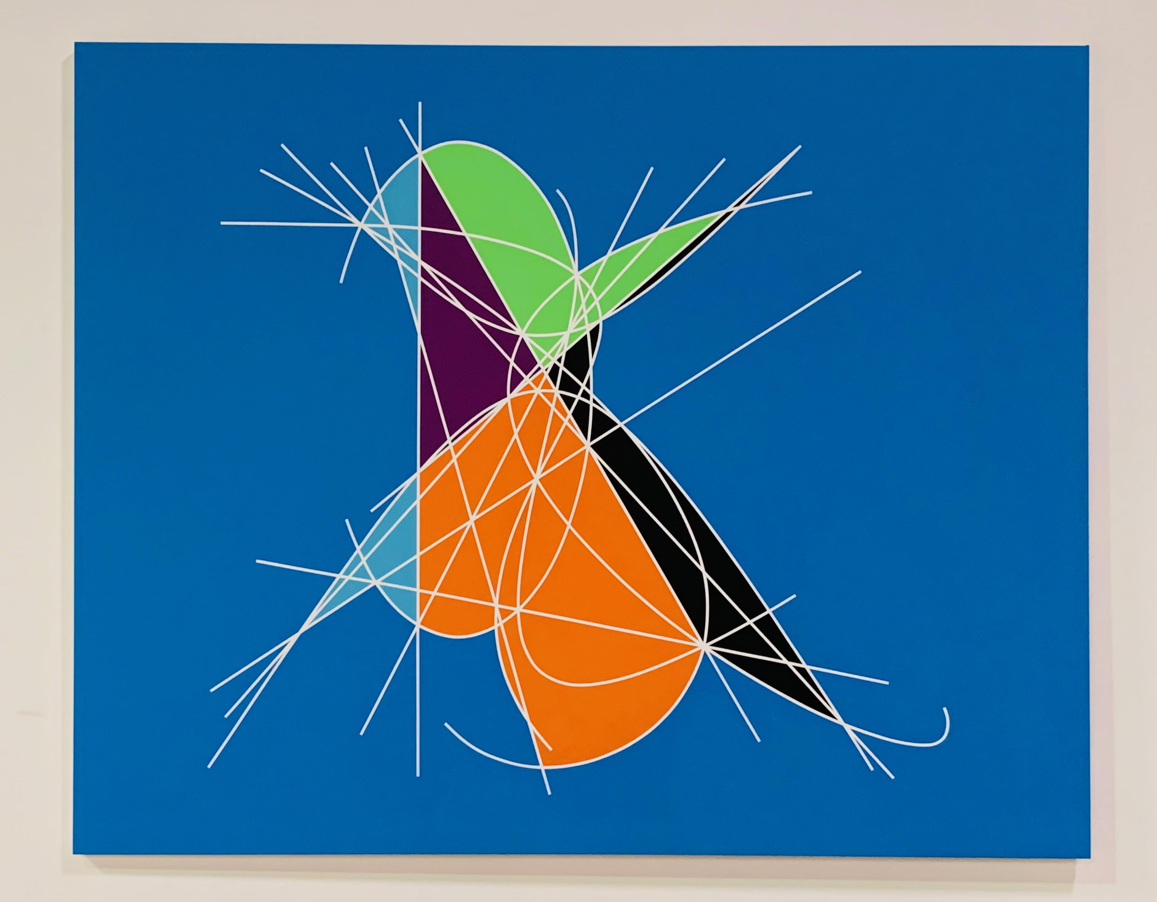 Abstract Painting di Clifford Singer - Serie Cut Space #34