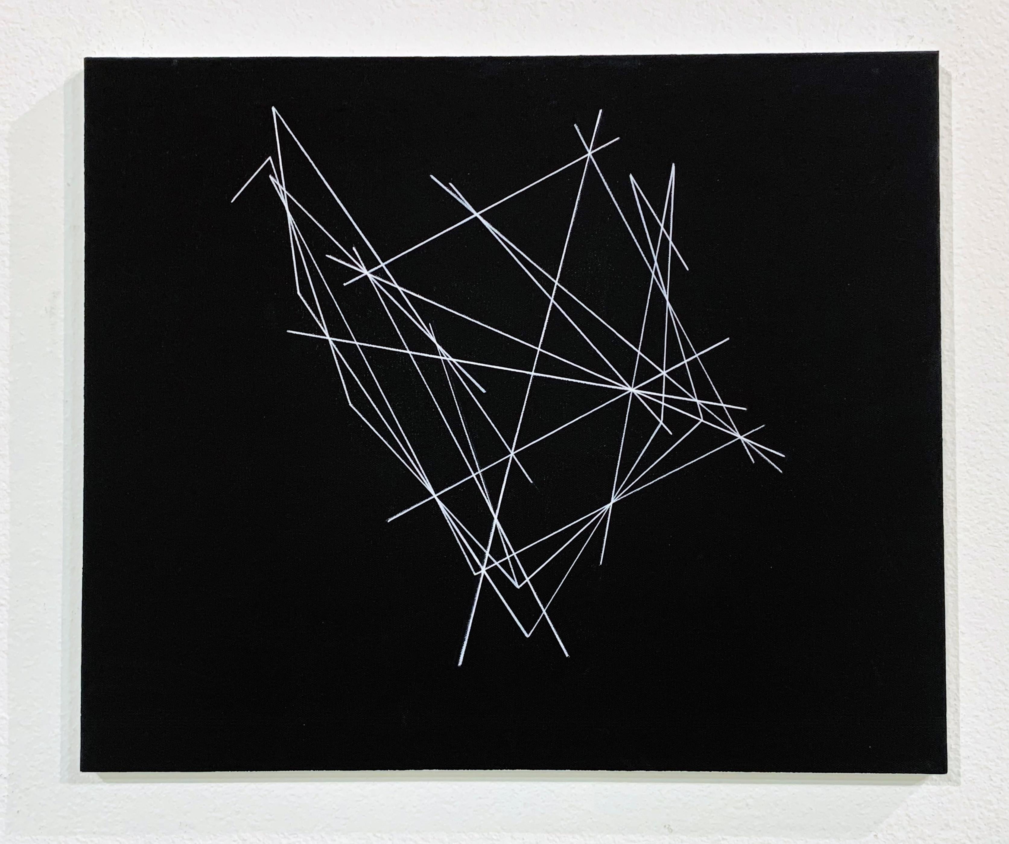 Abstract Painting Clifford Singer - la série Hyper Cube