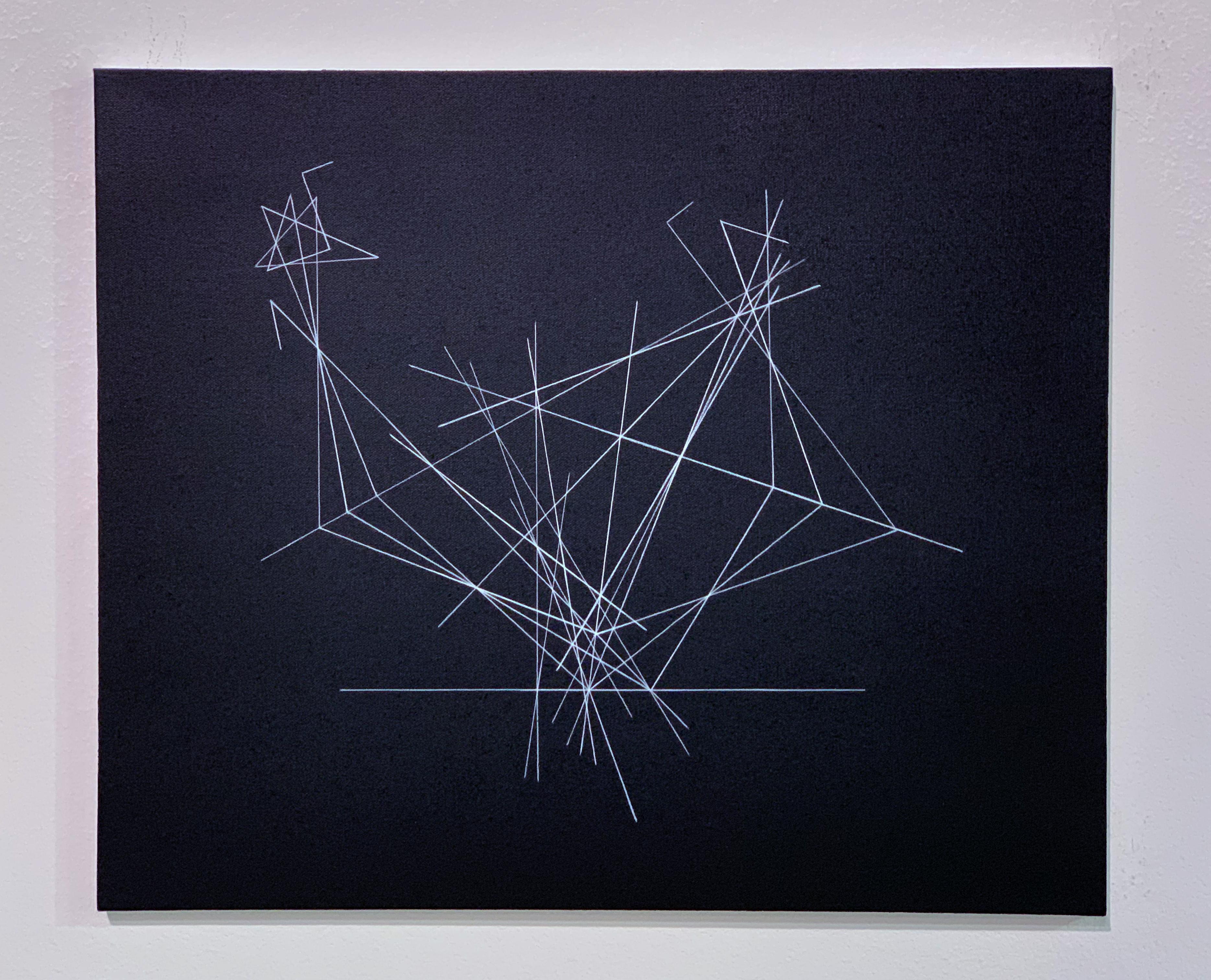 Clifford Singer Still-Life Painting - Hyper Cube Series
