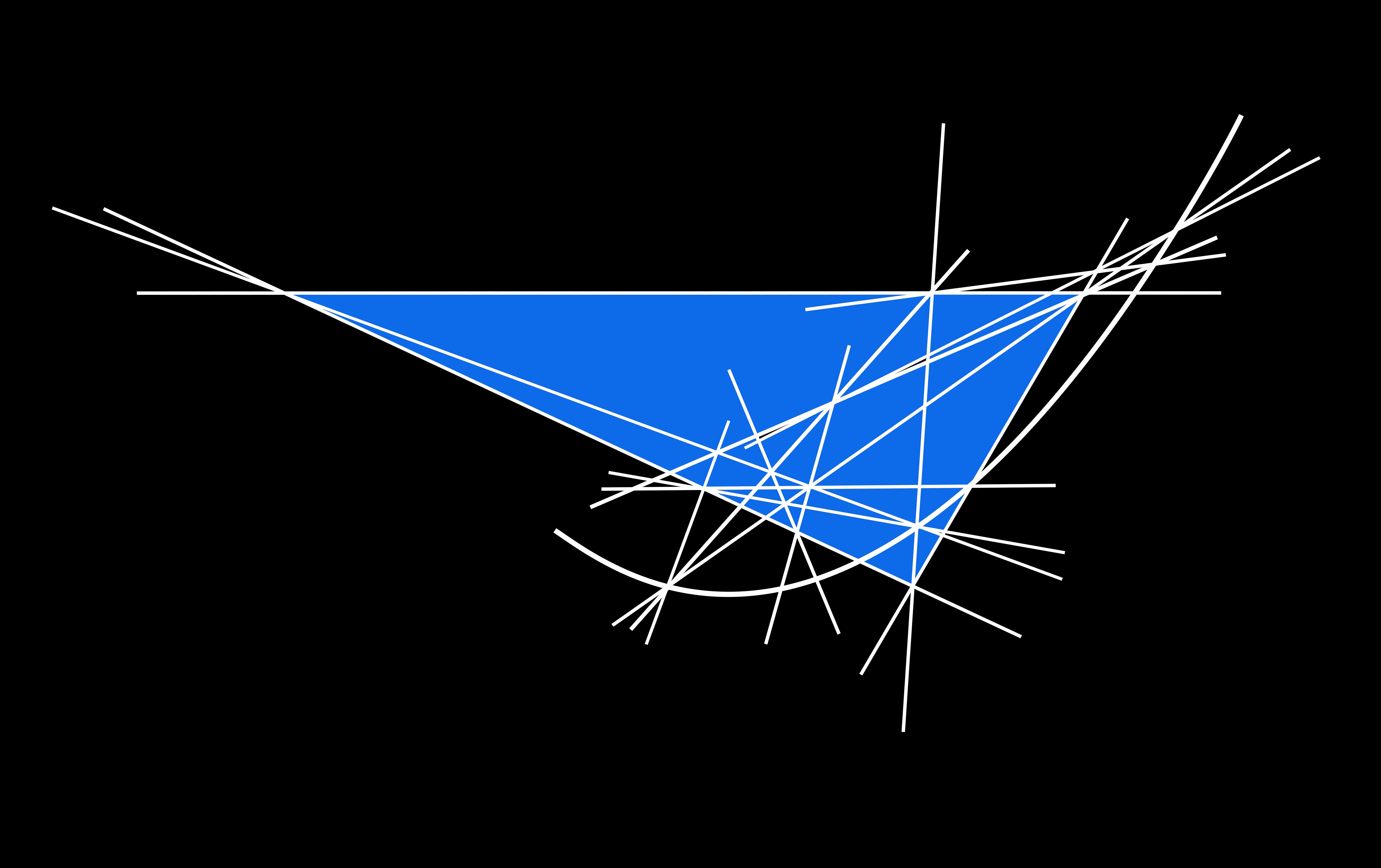 Newton. Comète en forme d'orbe parabolique - Painting de Clifford Singer