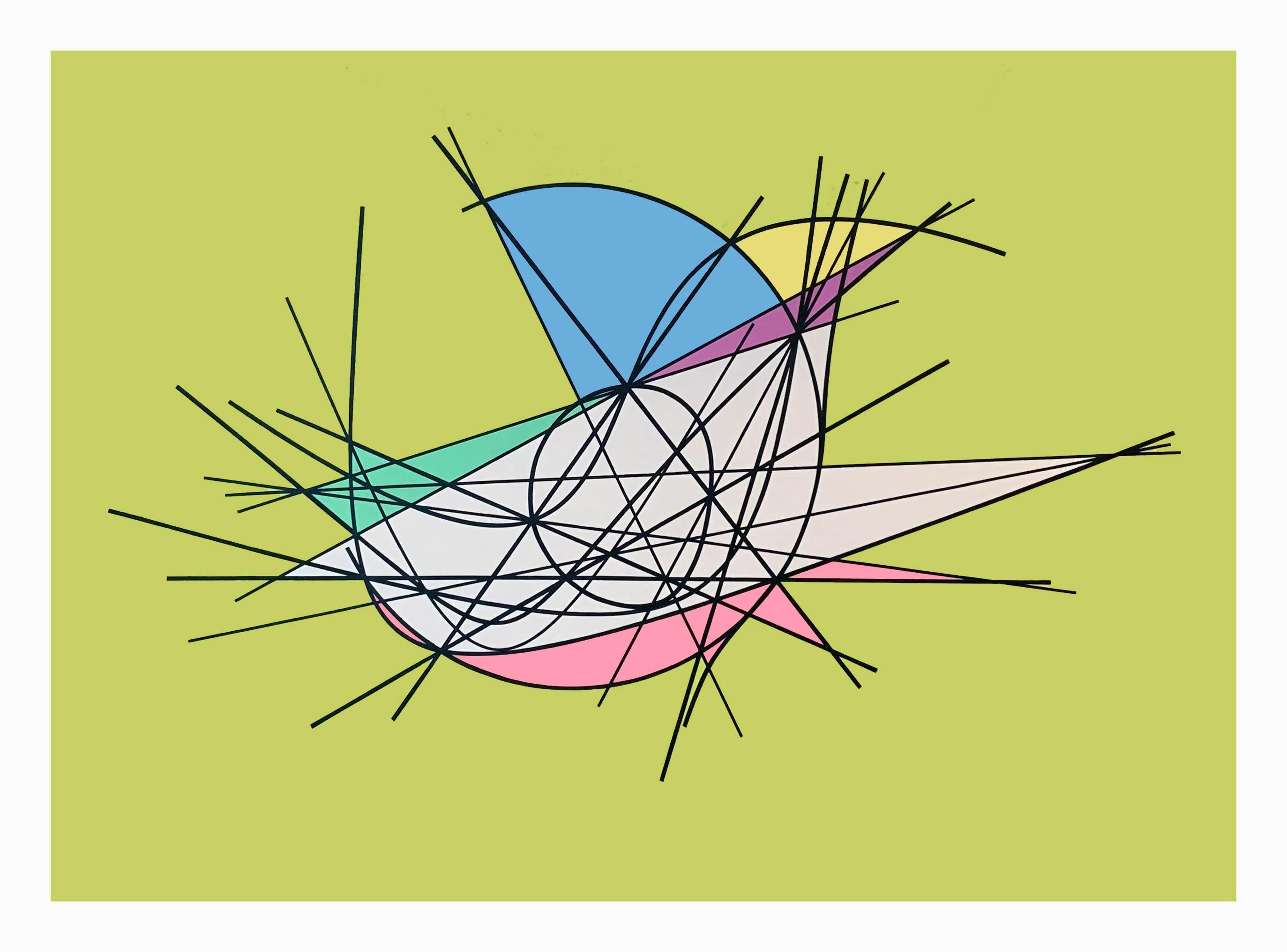 Neuberg Osculating Circle. /Chartreuse