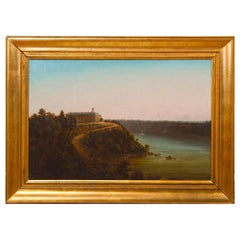 Clifton Hotel by Niagara Falls by Ferdinand Richardt 1856