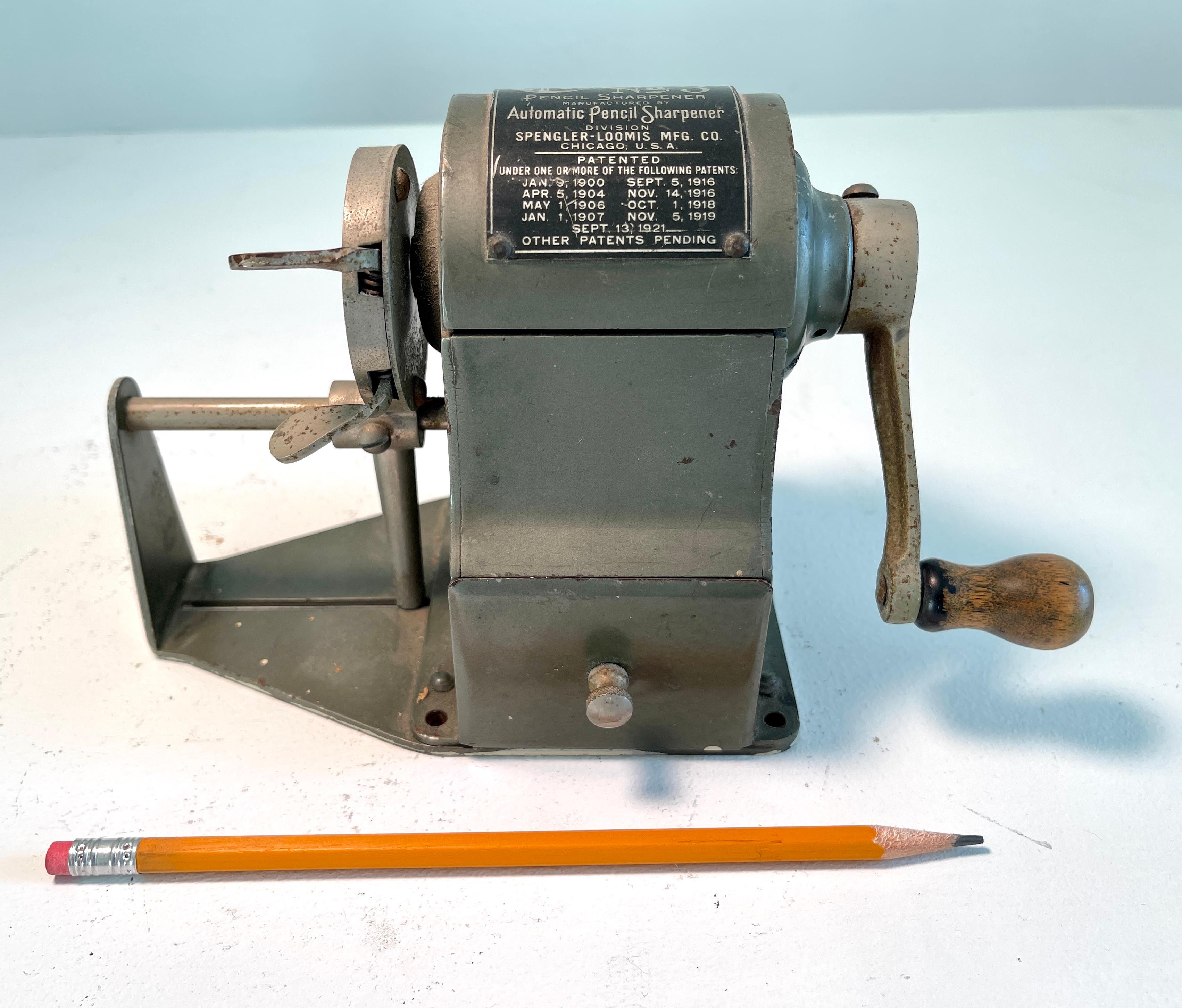 Machine-Made Climax No. 3 Industrial Automatic Pencil Sharpener