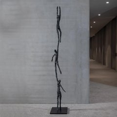 Climb Bronze Sculpure