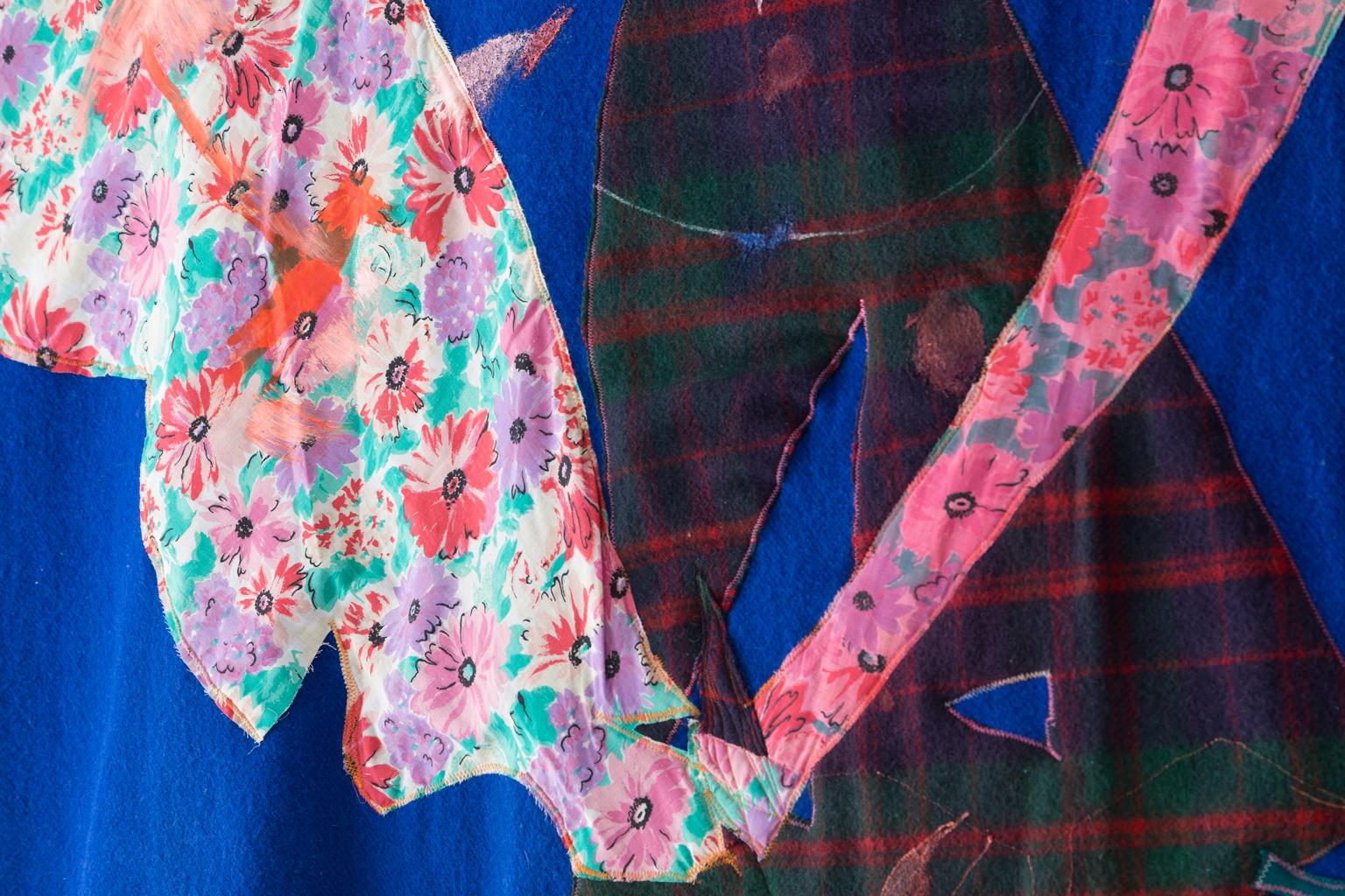 Dans le cadre du Blanket Project, Naomi Clark crée ce qu'elle appelle des Quilt Paintings. Elle redonne vie à de vieilles couvertures de camping en laine et en coton récupérées sur EBay, dans des marchés aux puces et des ventes de garage. Naomi