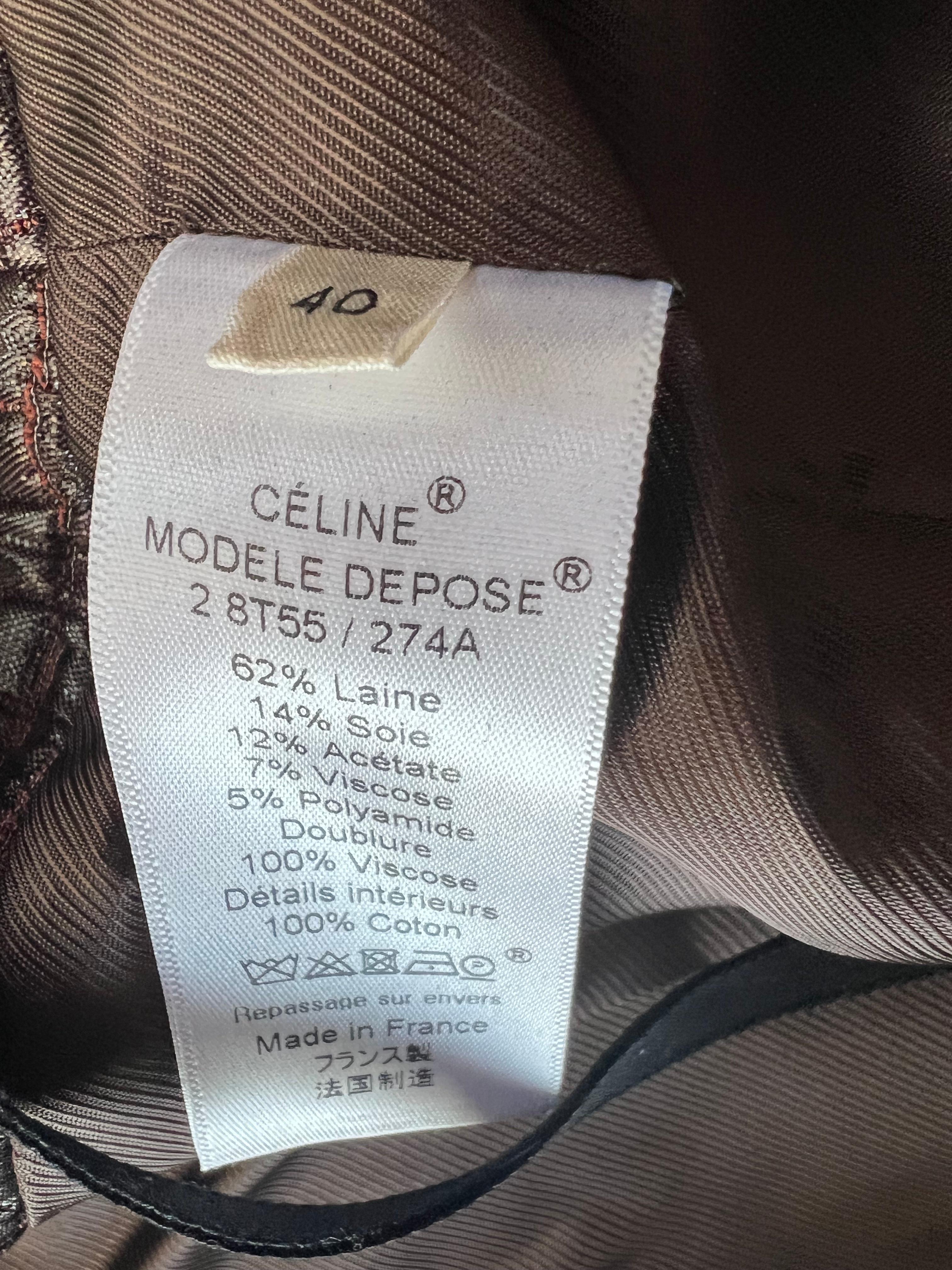 Cline Brown Croc Embossed Trench 3