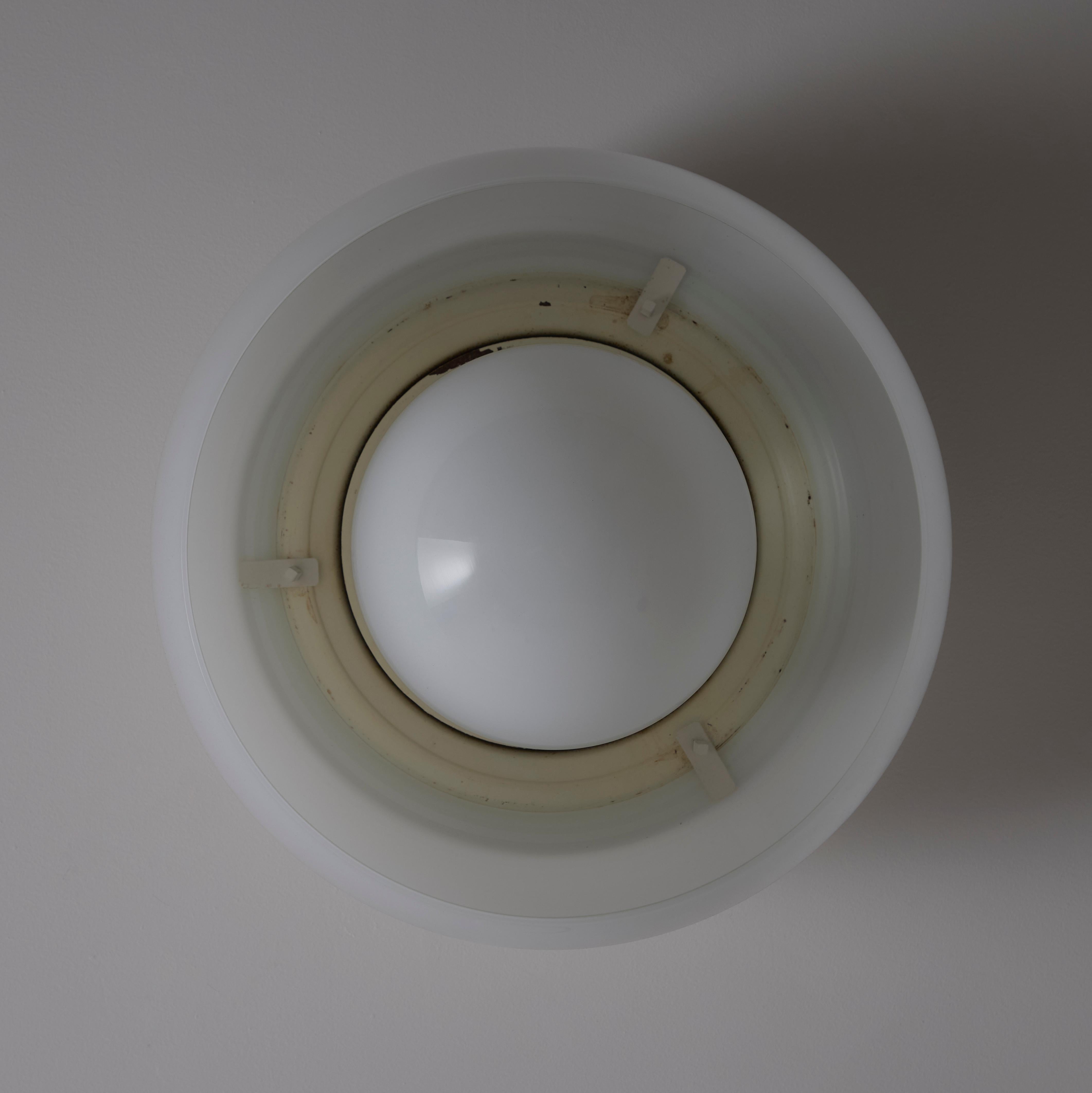 Single 'Clinio' Flush Mount by Vico Magistretti for Artemide 4