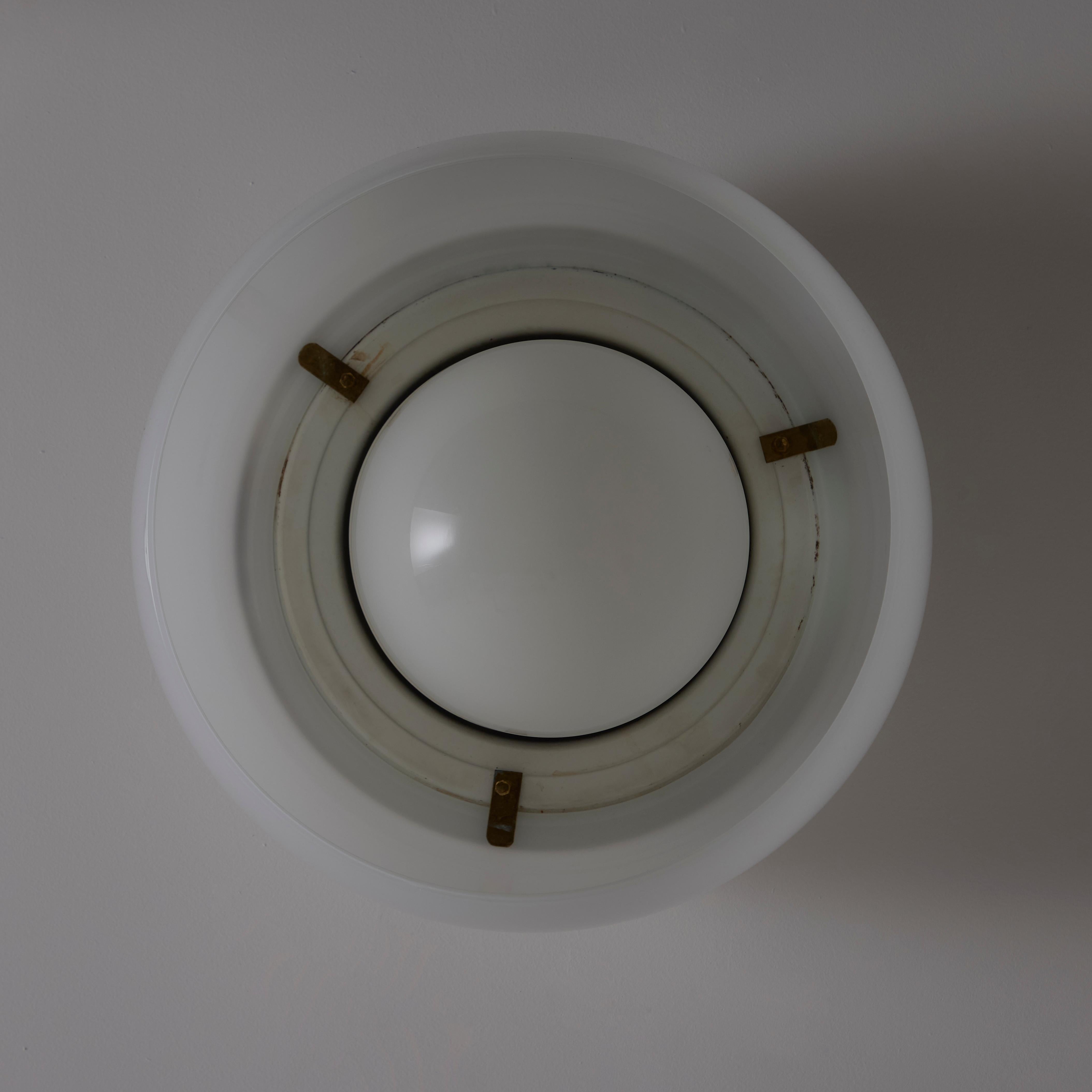 Single 'Clinio' Flush Mount by Vico Magistretti for Artemide 5