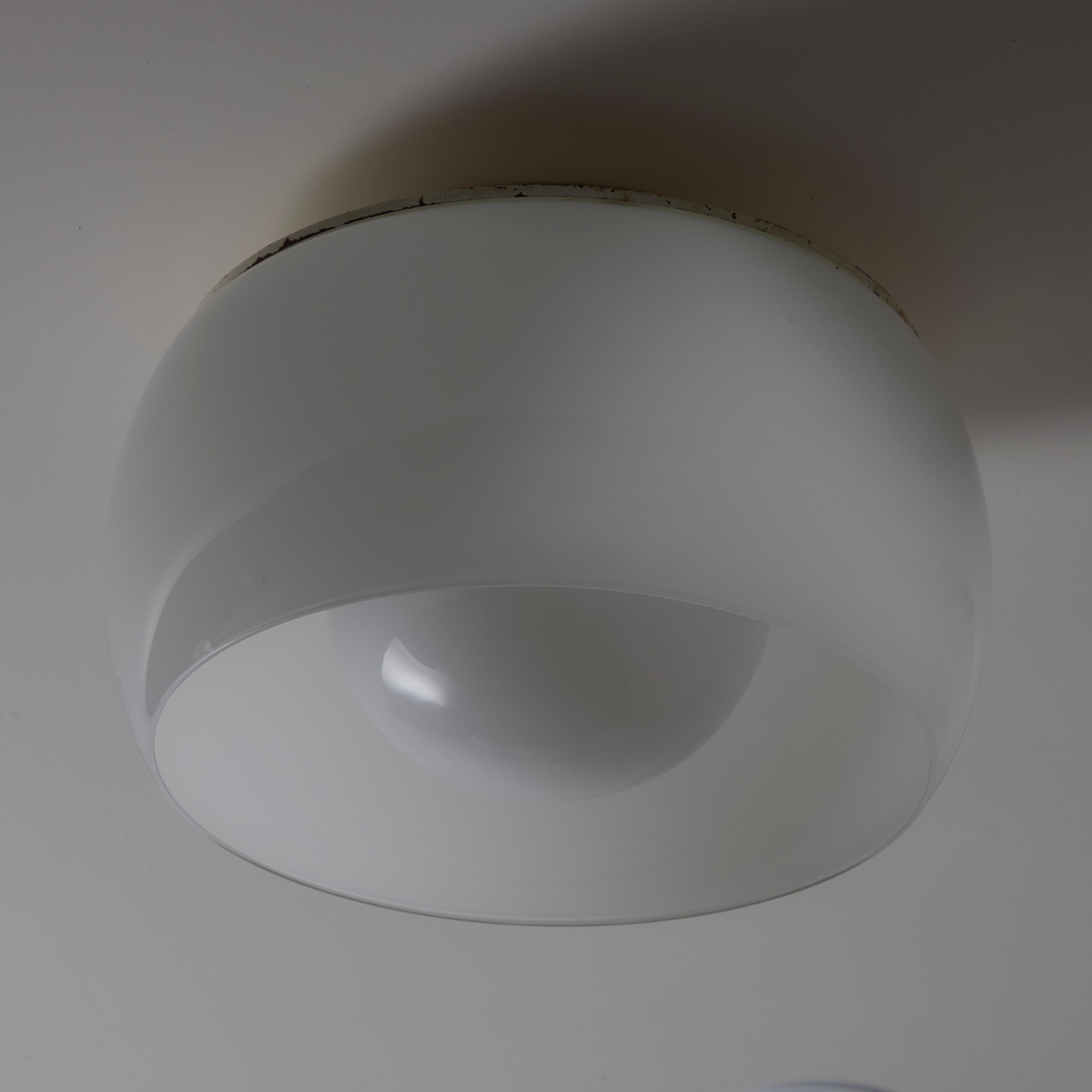 Single 'Clinio' Flush Mount by Vico Magistretti for Artemide 6