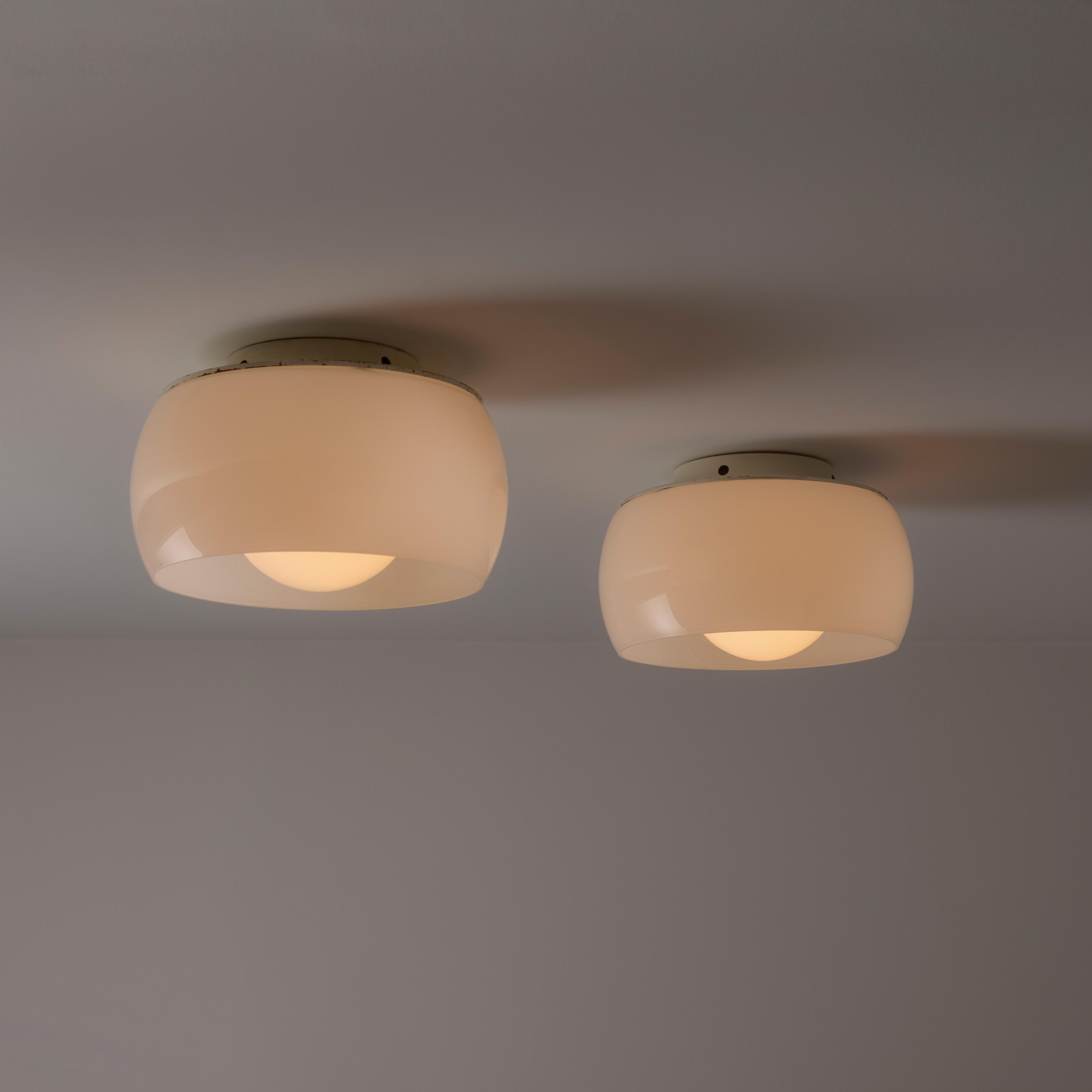 Italian Single 'Clinio' Flush Mount by Vico Magistretti for Artemide