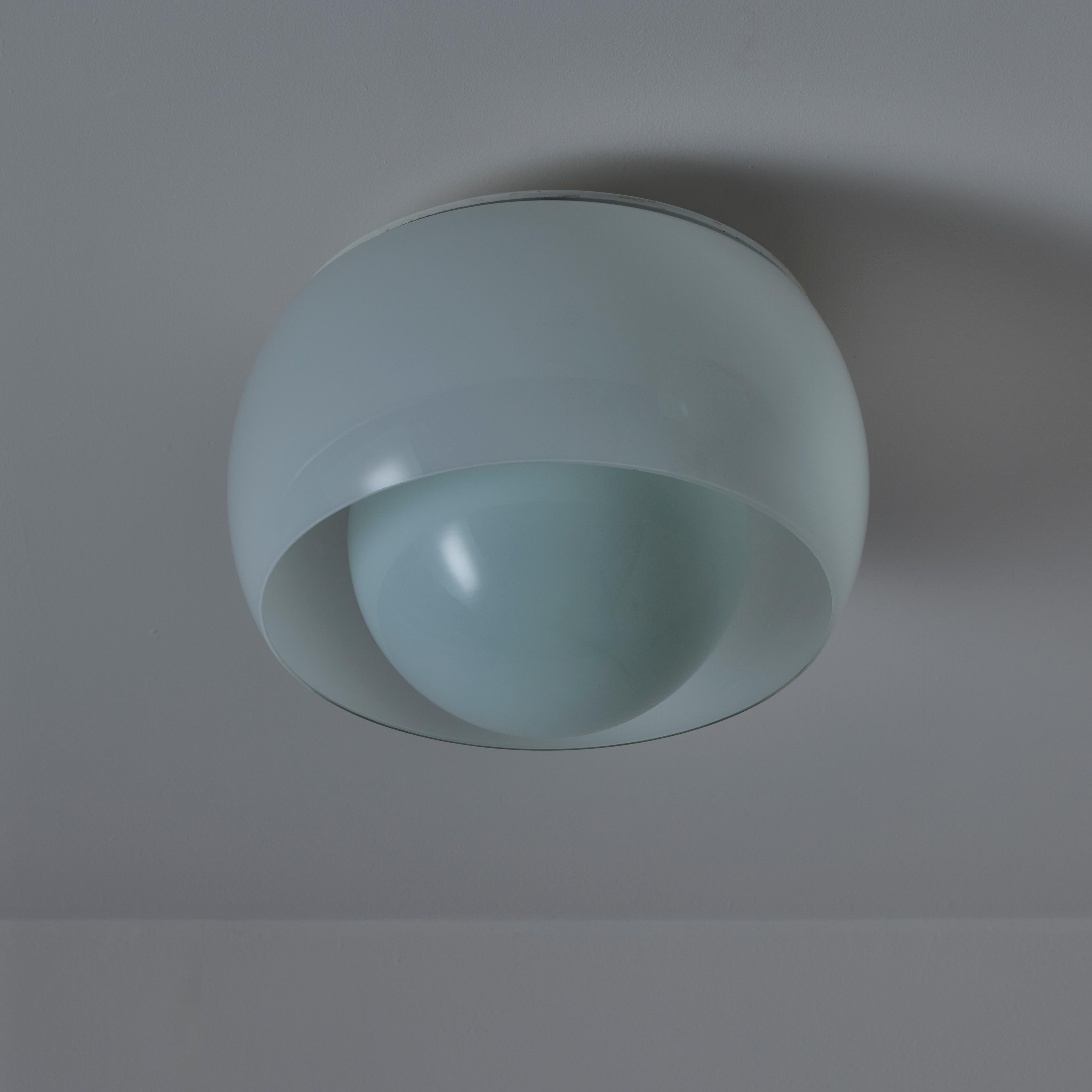 Mid-20th Century 'Clinio' Flush Mounts by Vico Magistretti for Artemide For Sale