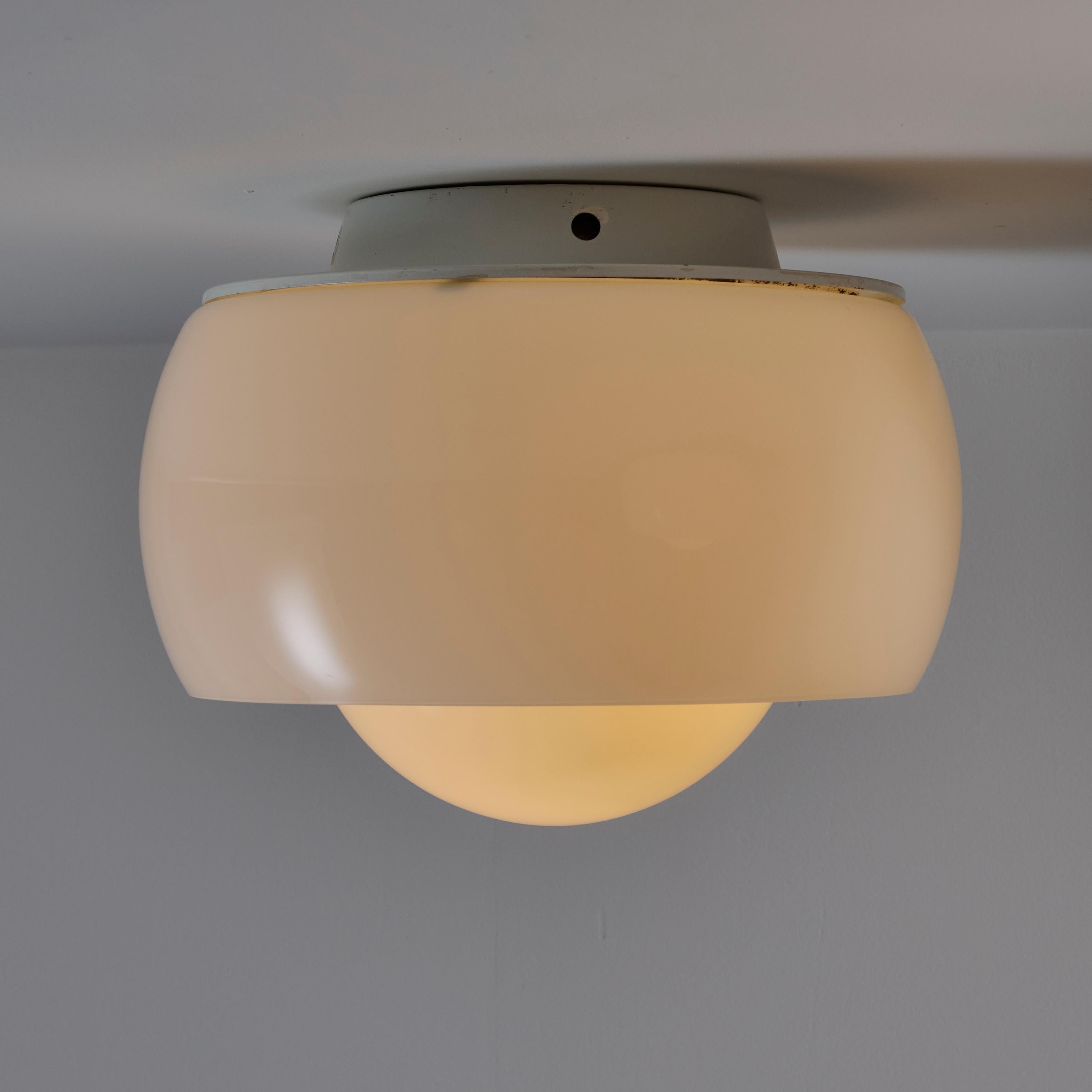 'Clinio' Flush Mounts by Vico Magistretti for Artemide For Sale 1