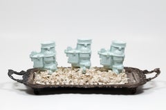 Un pacco da sei su un piatto d'argento