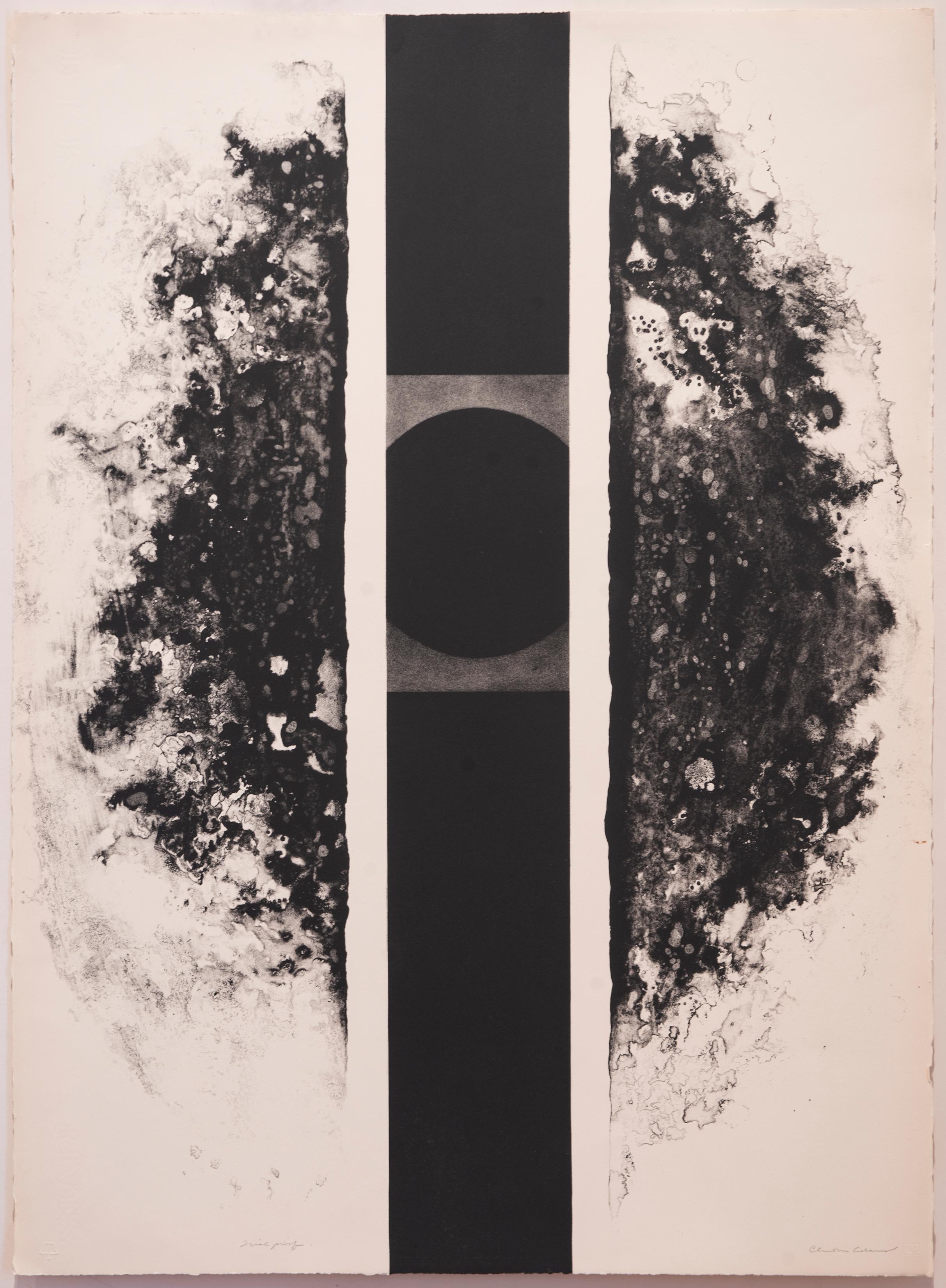 Clinton Adams Abstract Print - Requiem