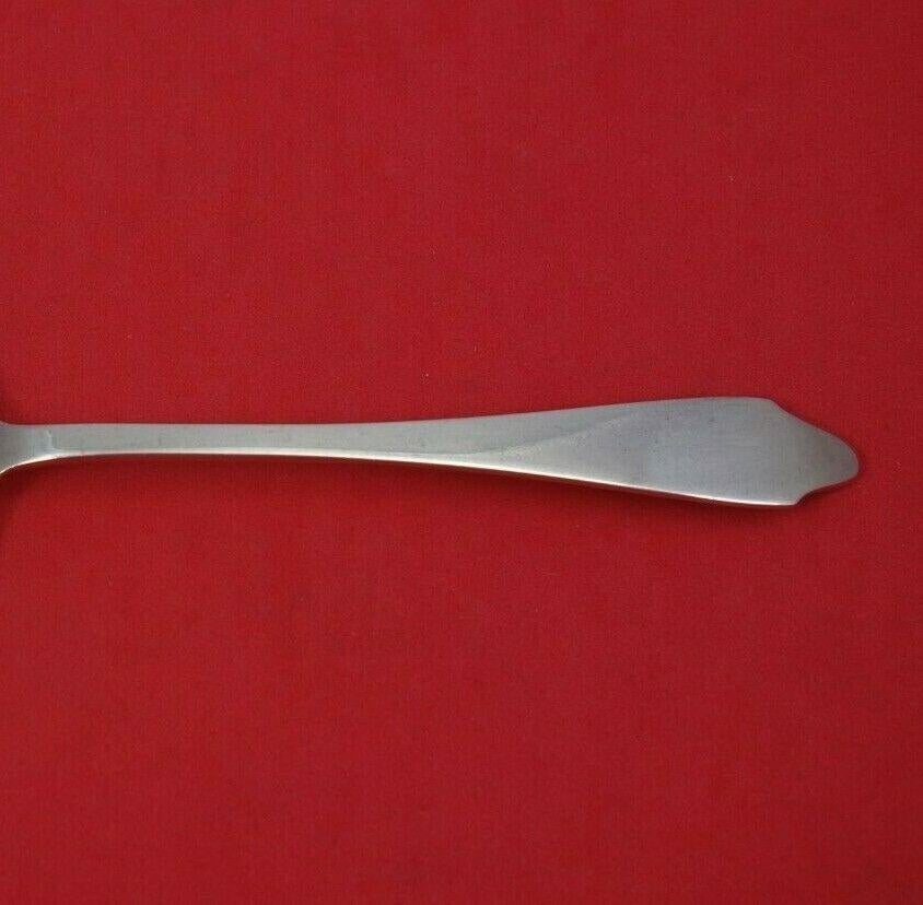 Sterling silver flat handle tomato server pierced 7 3/4