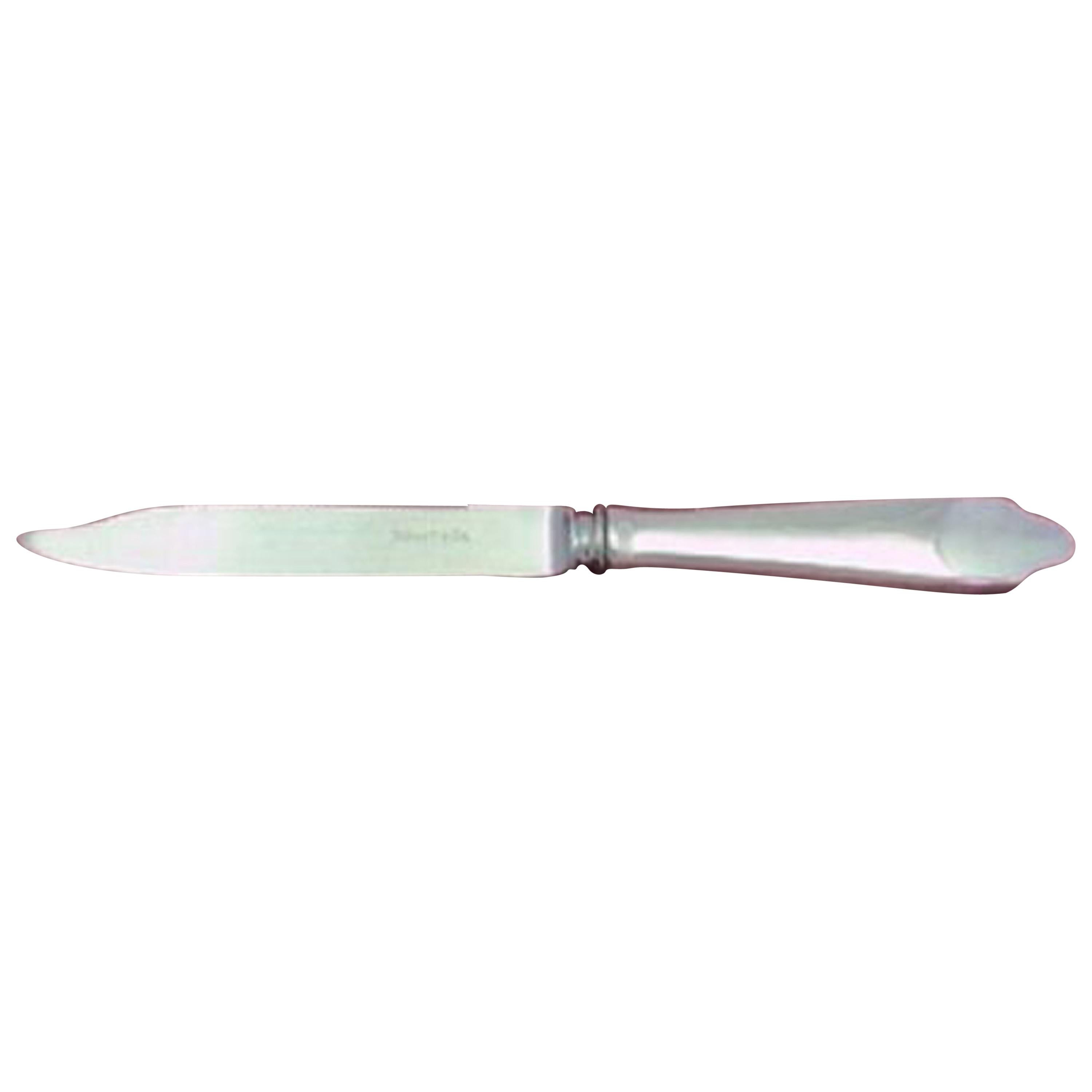 Clinton by Tiffany & Co. Sterling Silver Fruit Knife Serrated w/Stainless 7 3/8"