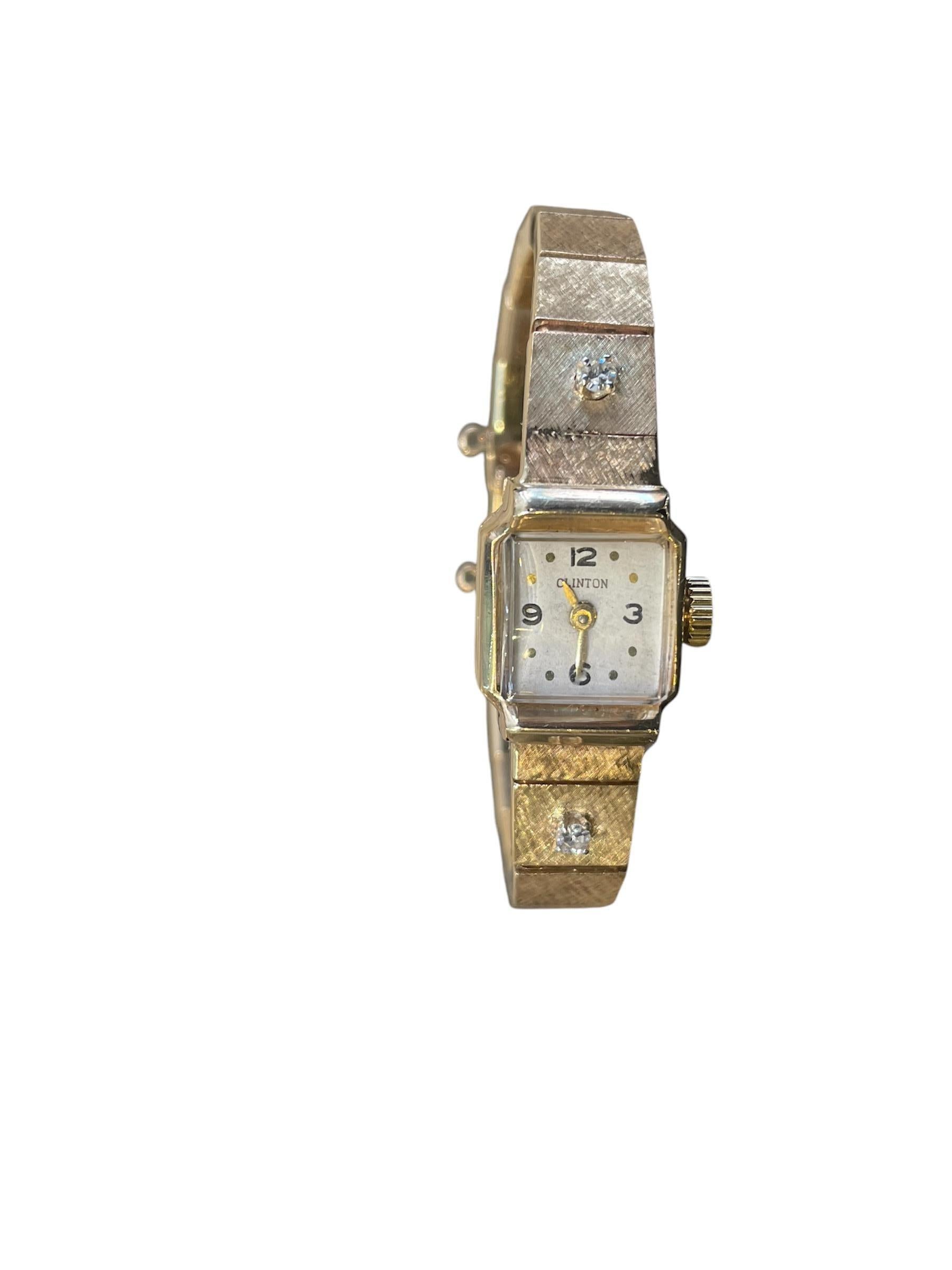Clinton - Champ Watch Co. Lady’s Wrist Watch For Sale 9