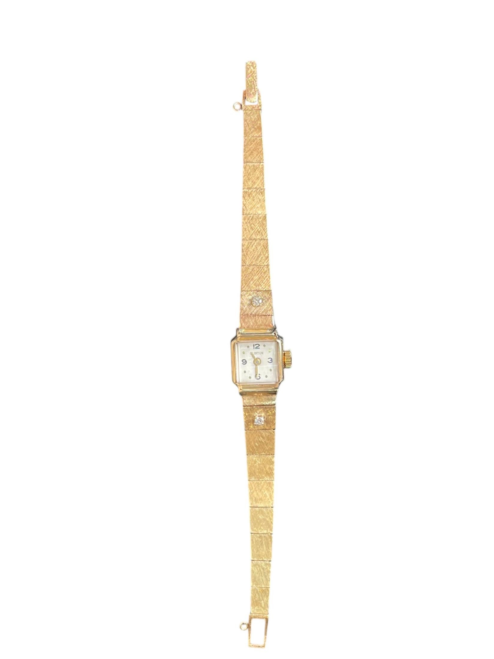 Clinton - Champ Watch Co. Lady’s Wrist Watch For Sale 13