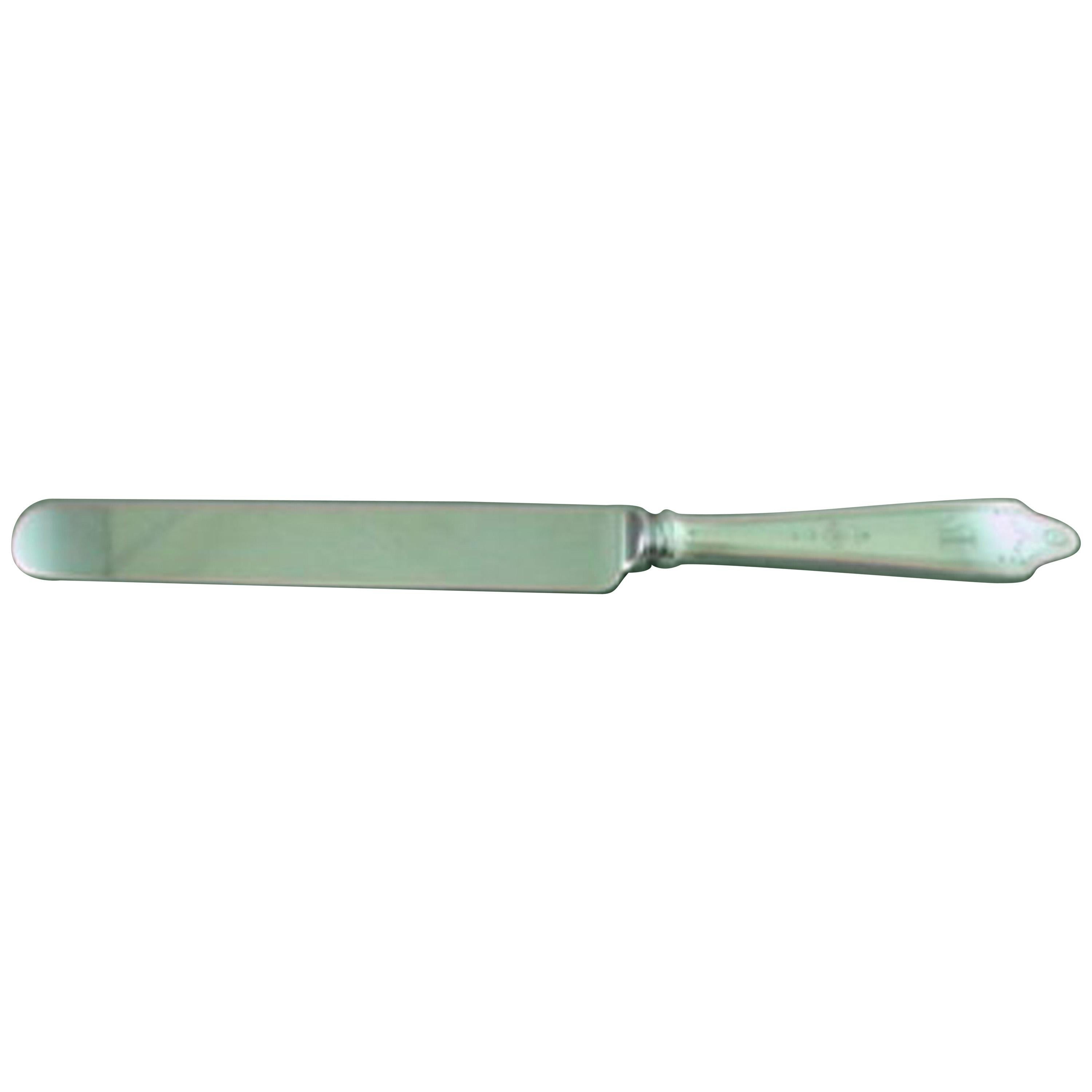 Clinton Engraved by Tiffany & Co. Sterling Silver Banquet Knife