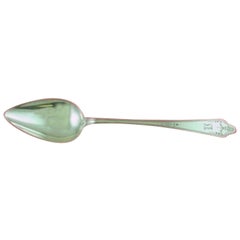 Clinton Engraved by Tiffany & Co. Sterling Silver Grapefruit Spoon