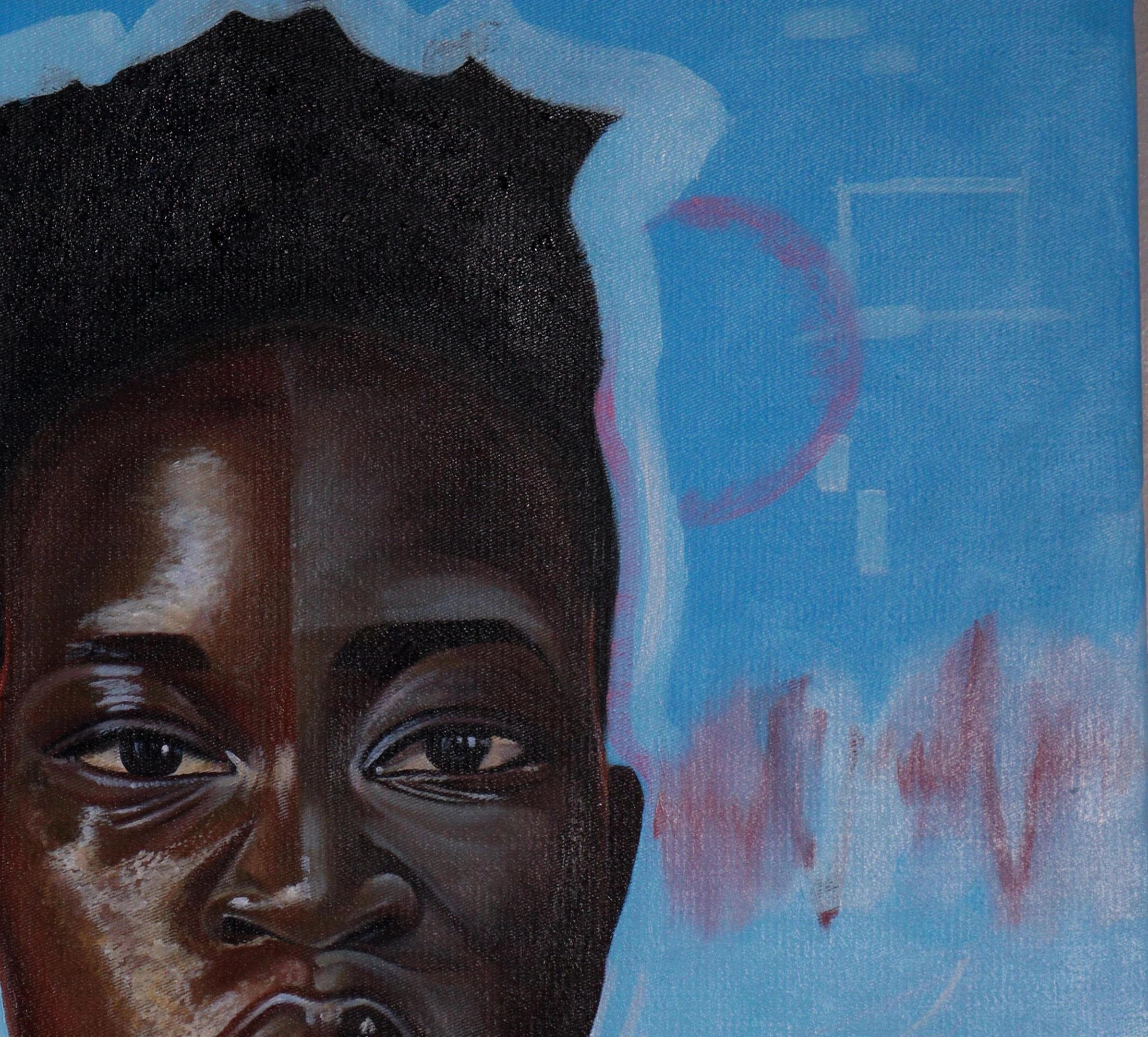 Dazwischen (Realismus), Painting, von Clinton Odhiambo