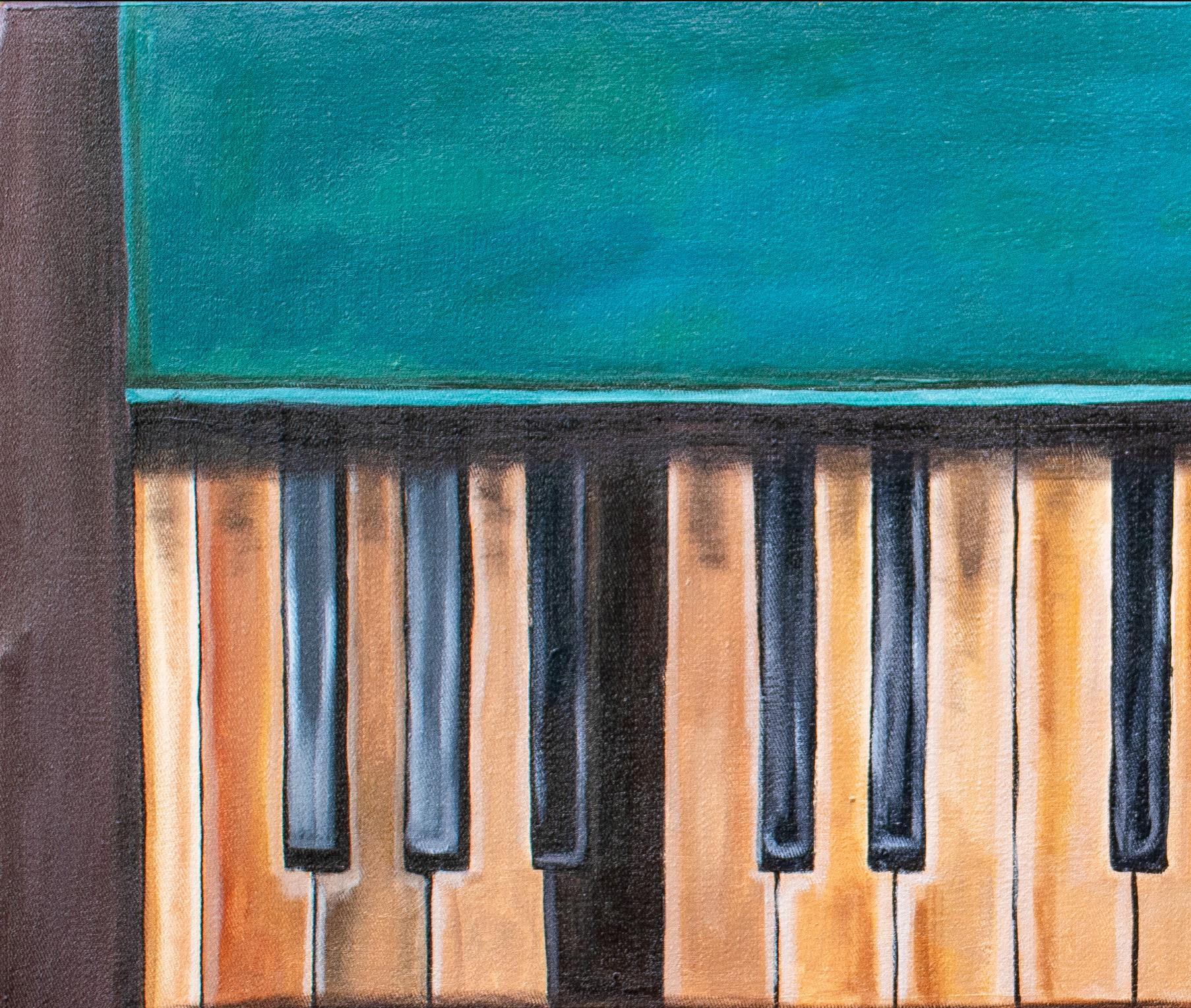 Musik zu meiner Seele – Painting von Clinton Odhiambo