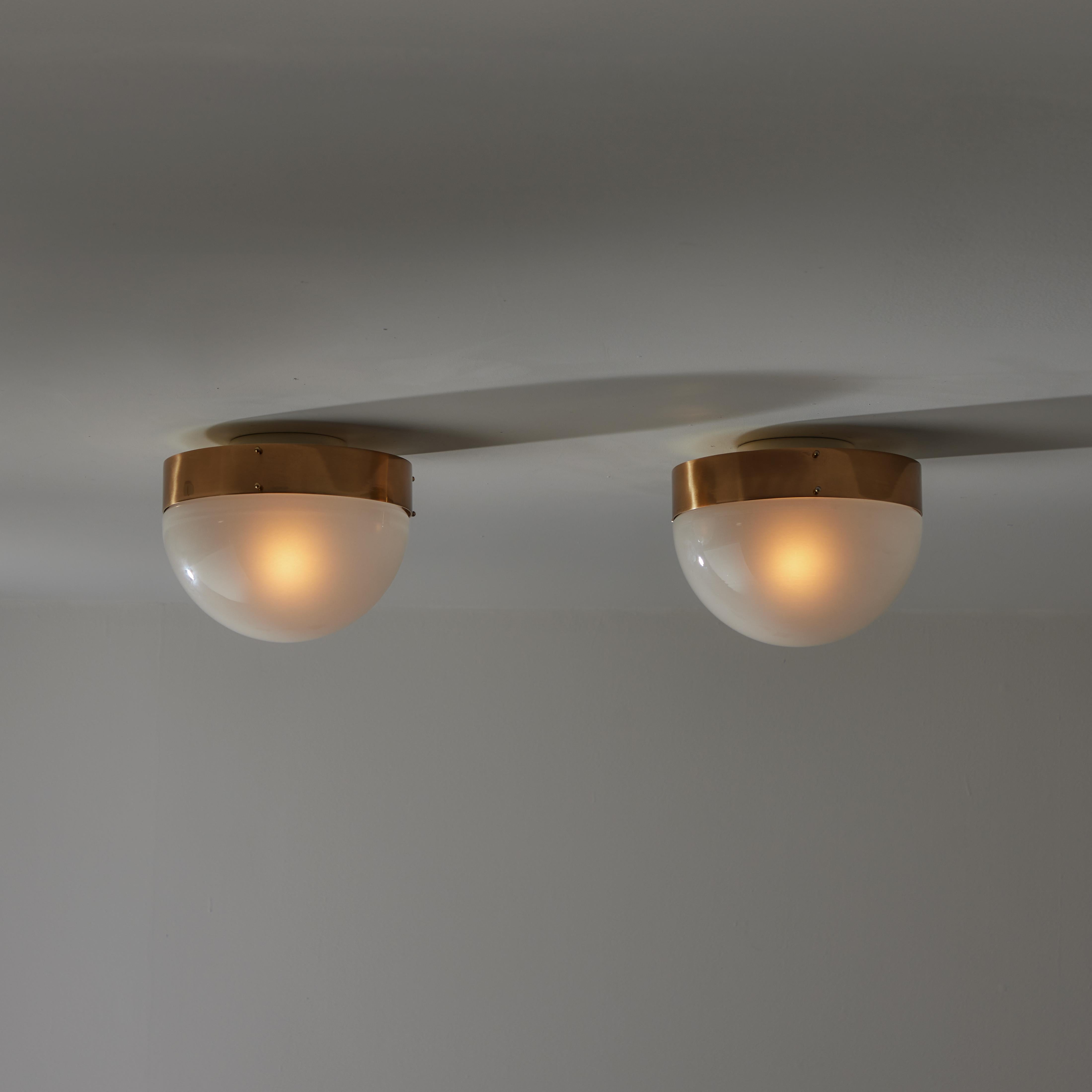 'Demi Clio' Flushmounts by Sergio Mazza for Artemide 5