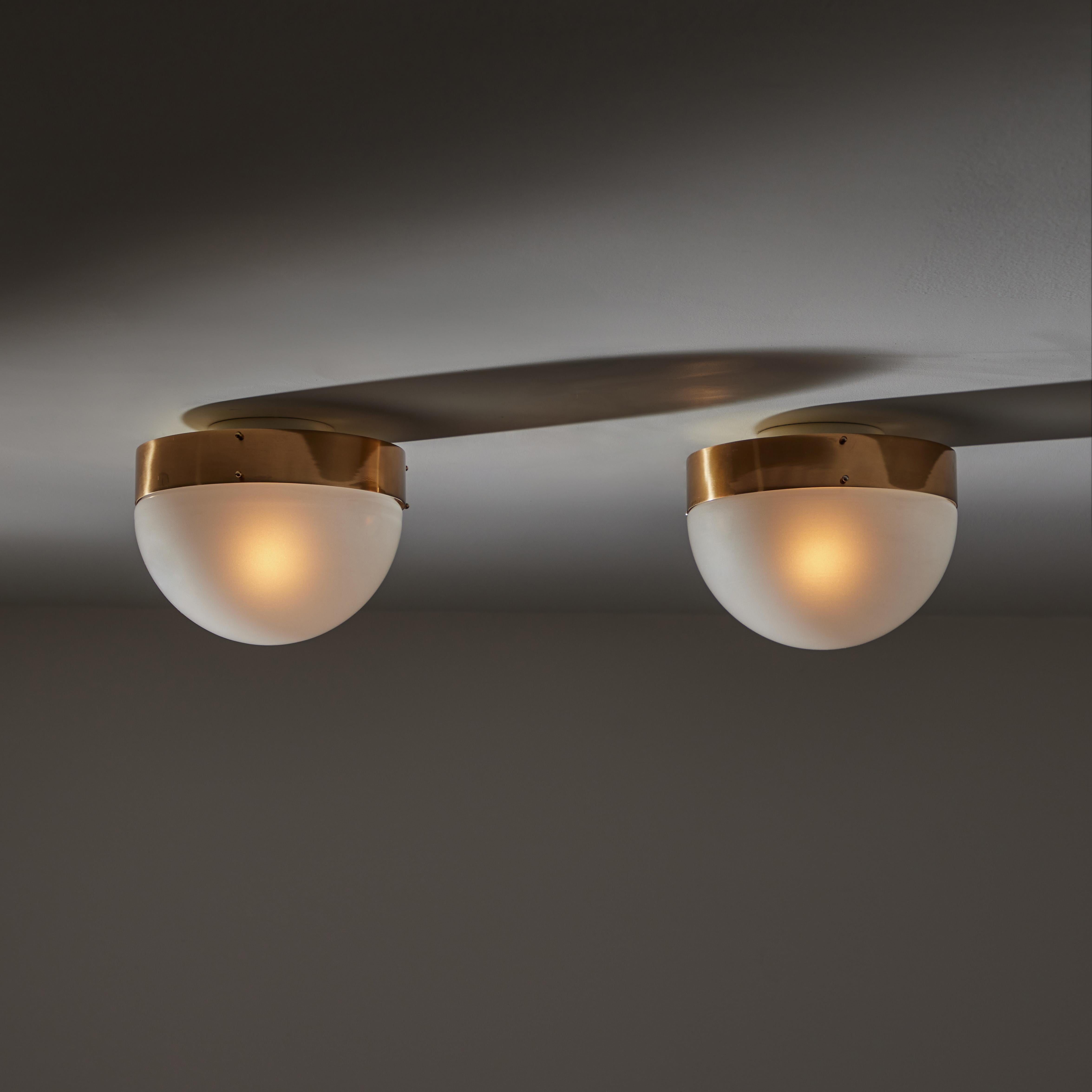 'Demi Clio' Flushmounts by Sergio Mazza for Artemide 6