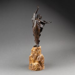 Clio Hunecker : "Liberty" (Isadora Duncan), Dancer in bronze- 1899