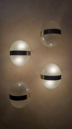 Clio wall sconces designed by Sergio Mazza for Artemide, 1963 Italy