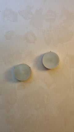 Clio wall sconces designed by Sergio Mazza for Artemide, 1963 Italy