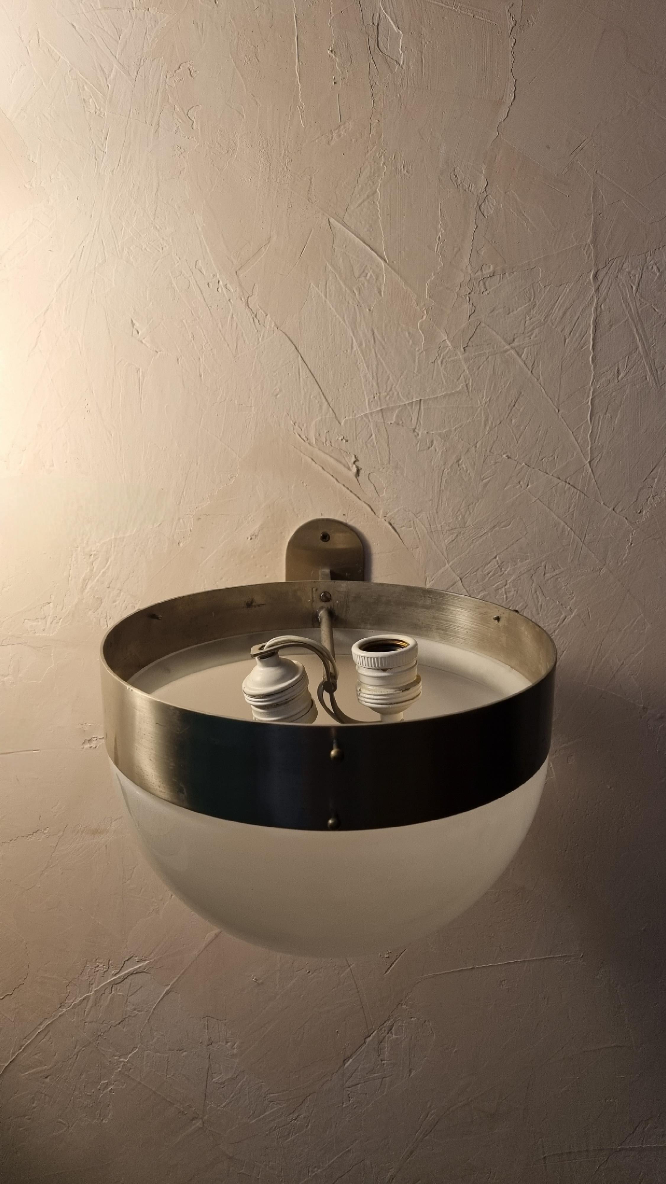 Clio wall sconces designed by Sergio Mazza for Artemide, 1963 Italy in vendita 1