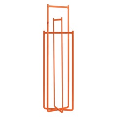 Clip Coat Hanger in Lacquered Metal by Nendo