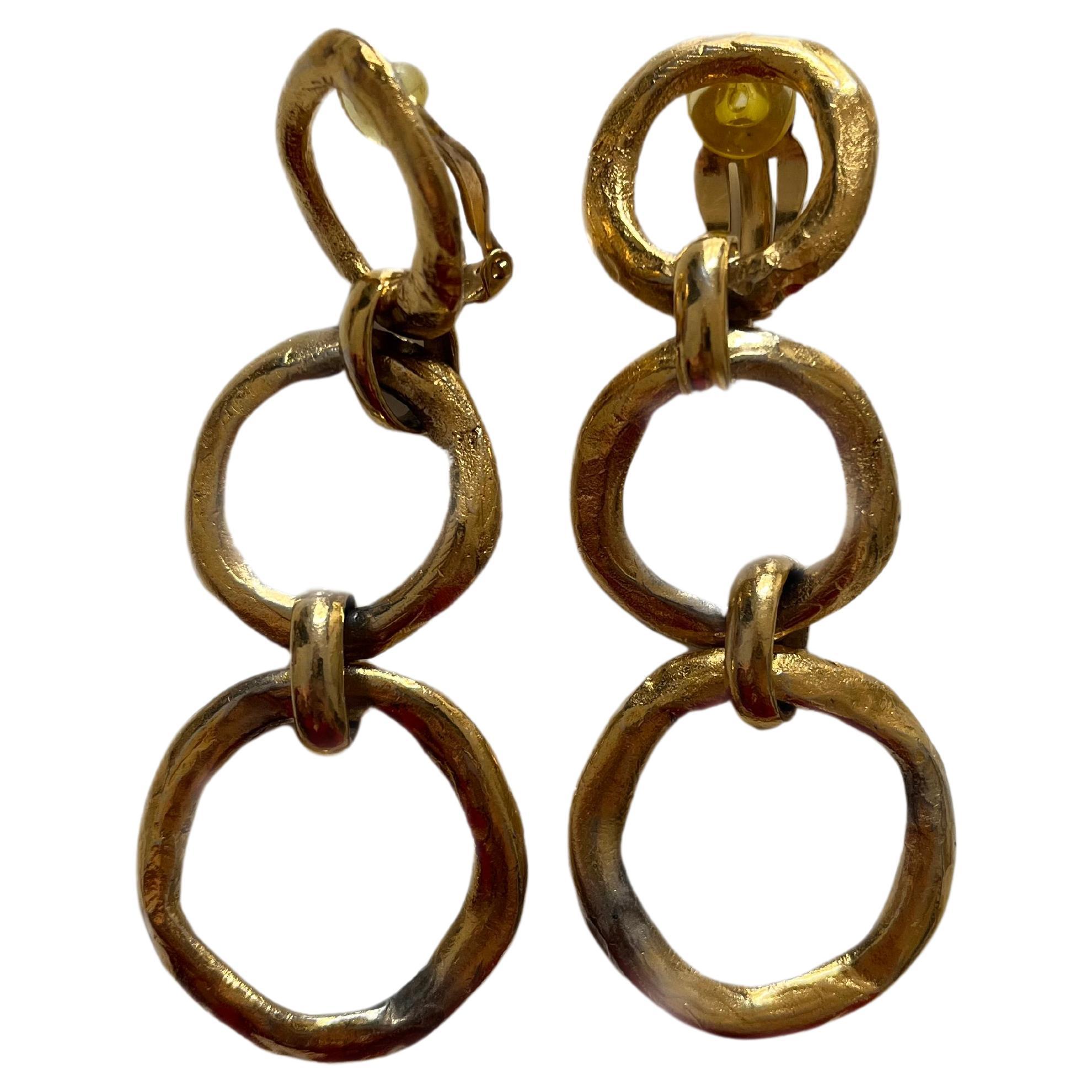 Fake ysl earrings best sale