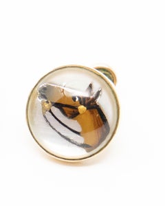 Clip-On Horse Head Earrings