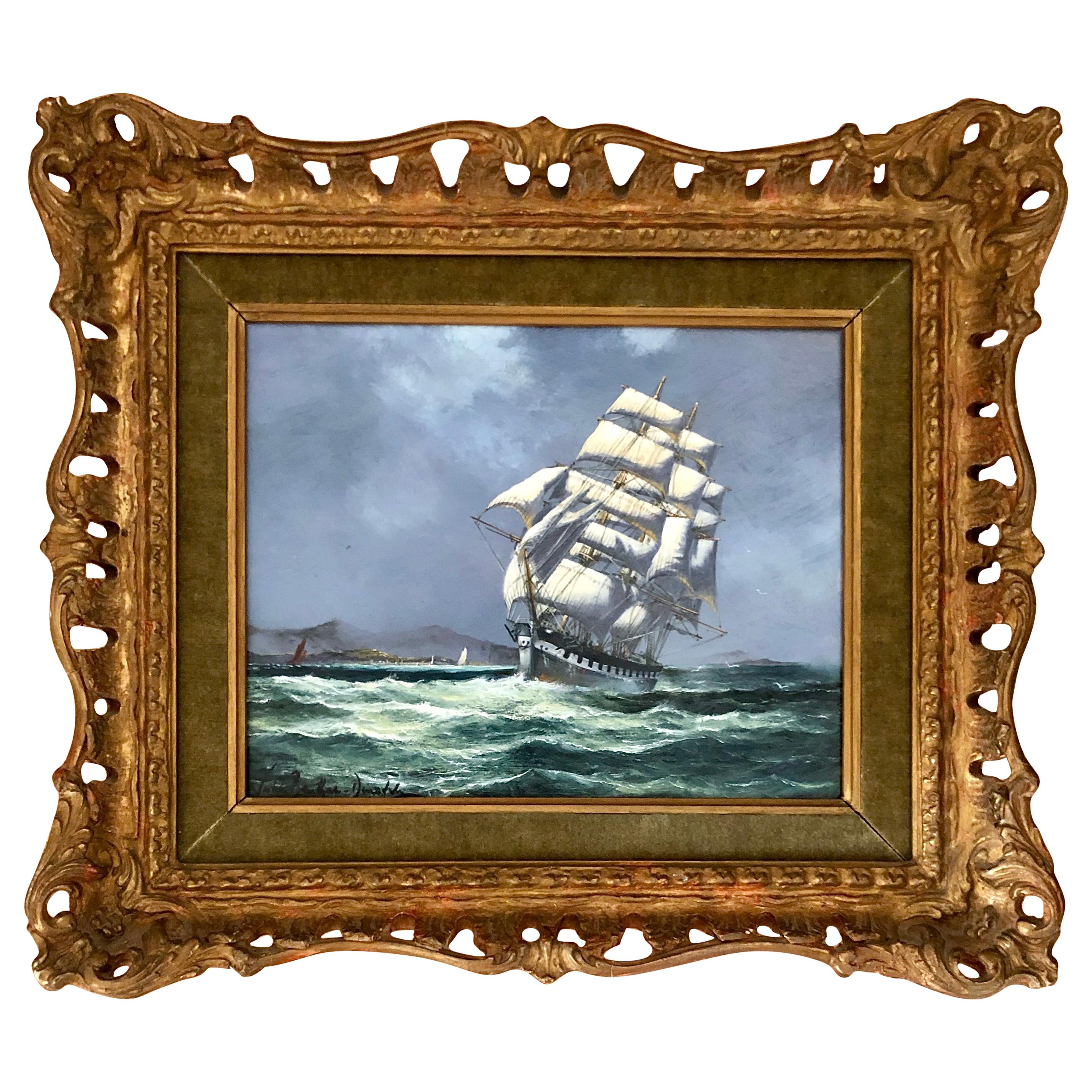 "Clipper at Full Sail" by John Bentham-Dinsdale