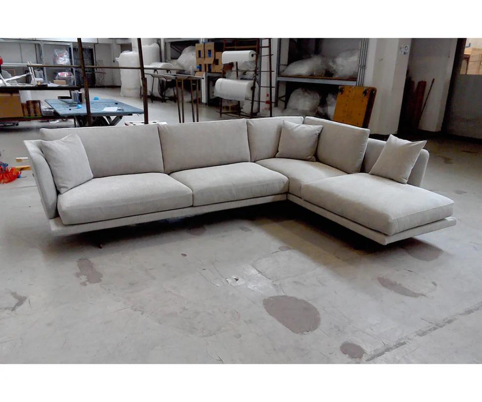 Brushed Marelli Clipper Sectional Sofa by Stefano Gallizioli For Sale