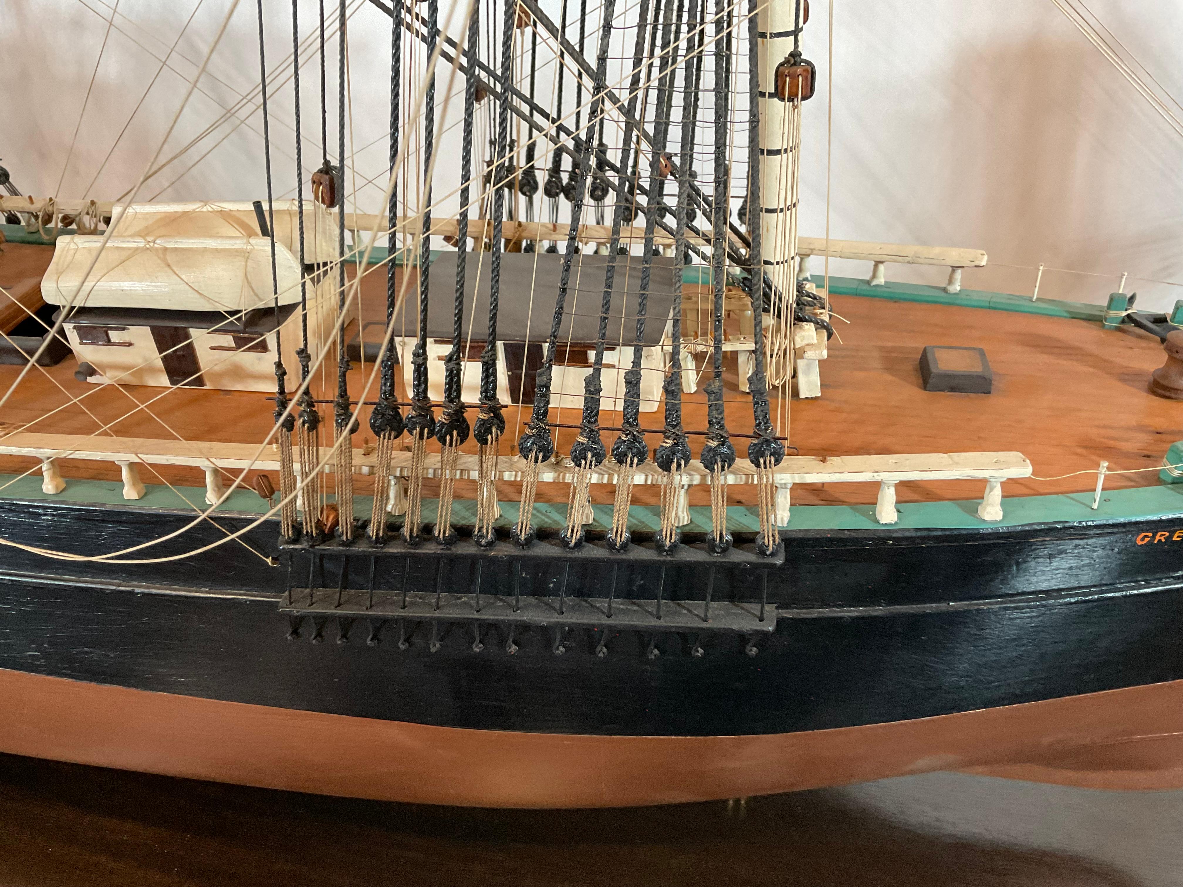 Modèle de bateau clipper de la Grande République de Thomas Rosenquist en vente 3