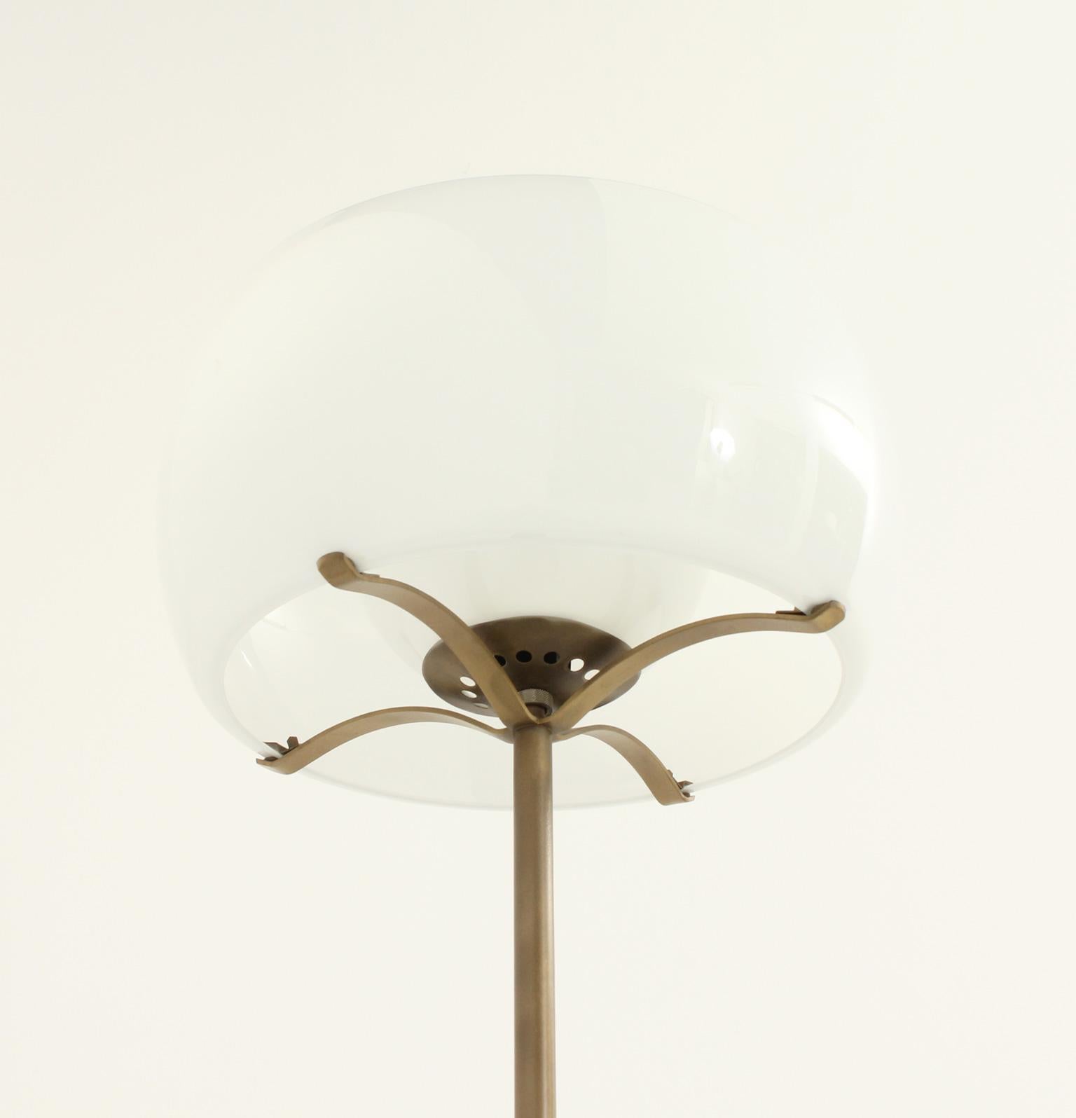 Clitunno Floor Lamp in Bronze Edition by Vico Magistretti for Artemide, 1963 For Sale 5