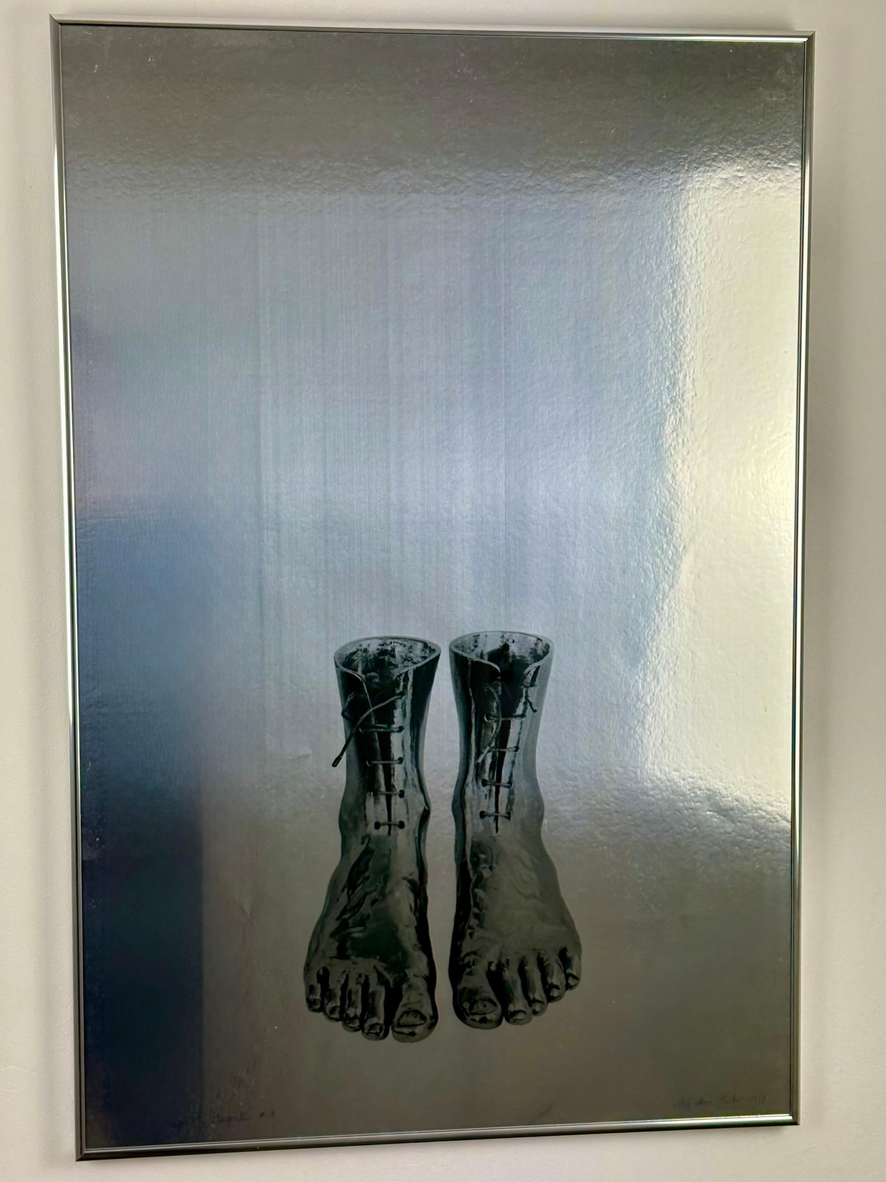 Clive Barker , Homenaje a Magritte nº 3, serigrafía, 1969, firmado y fechado 5/10 en Excelente estado para la venta en Oxford, GB
