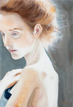 Clive Fredriksson - 2023 Oil, Woman in Profile