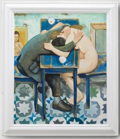Clive Fredriksson After Kenne Gregoire - 20th Century Oil, Intimacy