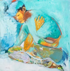 Clive Fredriksson - Contemporary Oil, A Boy in Blue